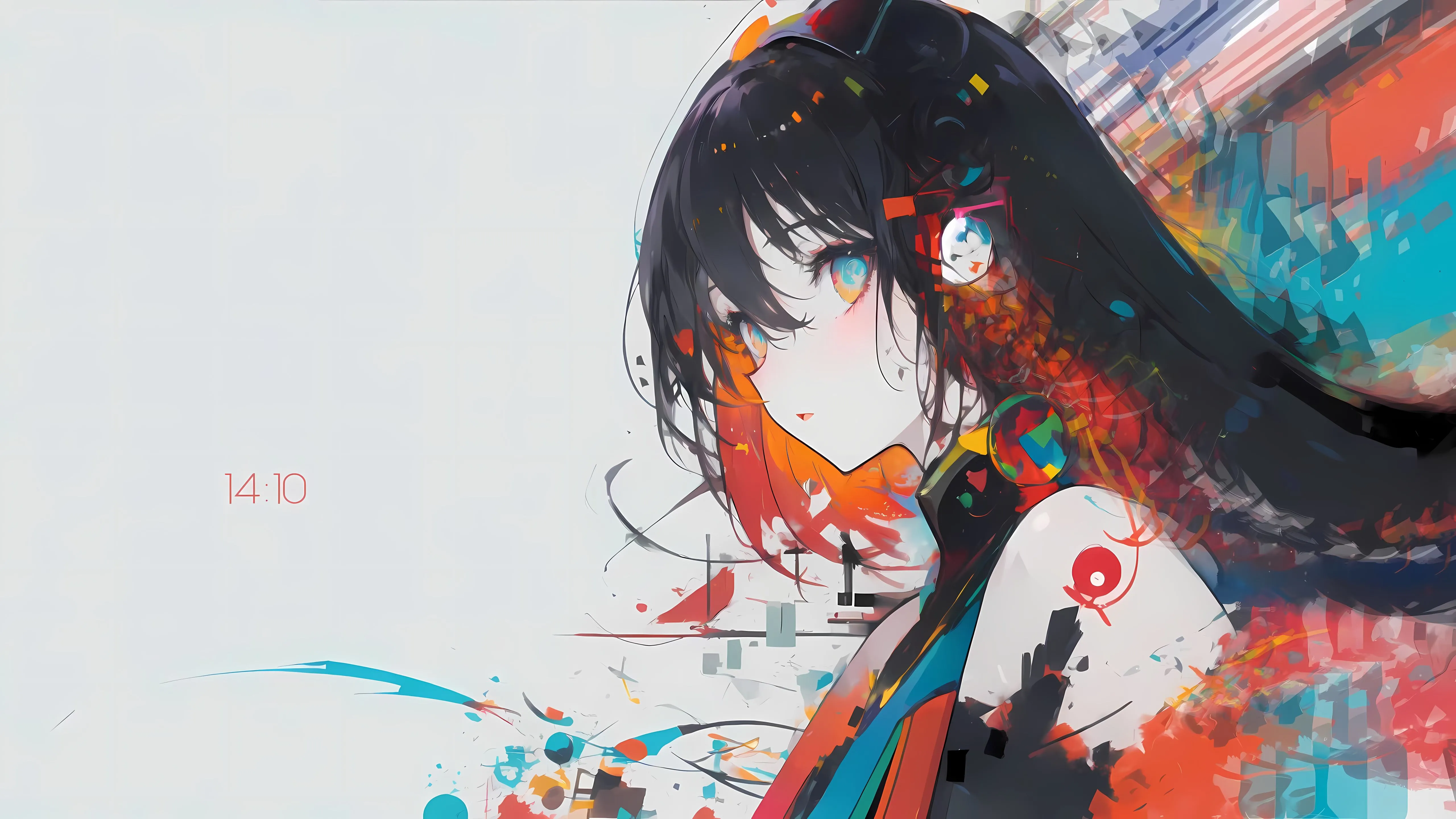 插画 动漫少女 壁纸预览