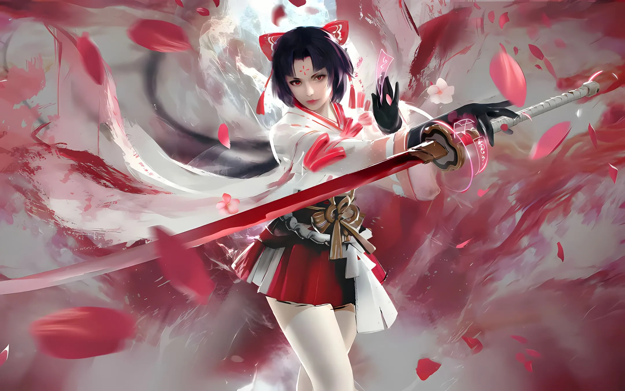 美女 游戏 永劫无间 妖刀姬 壁纸预览