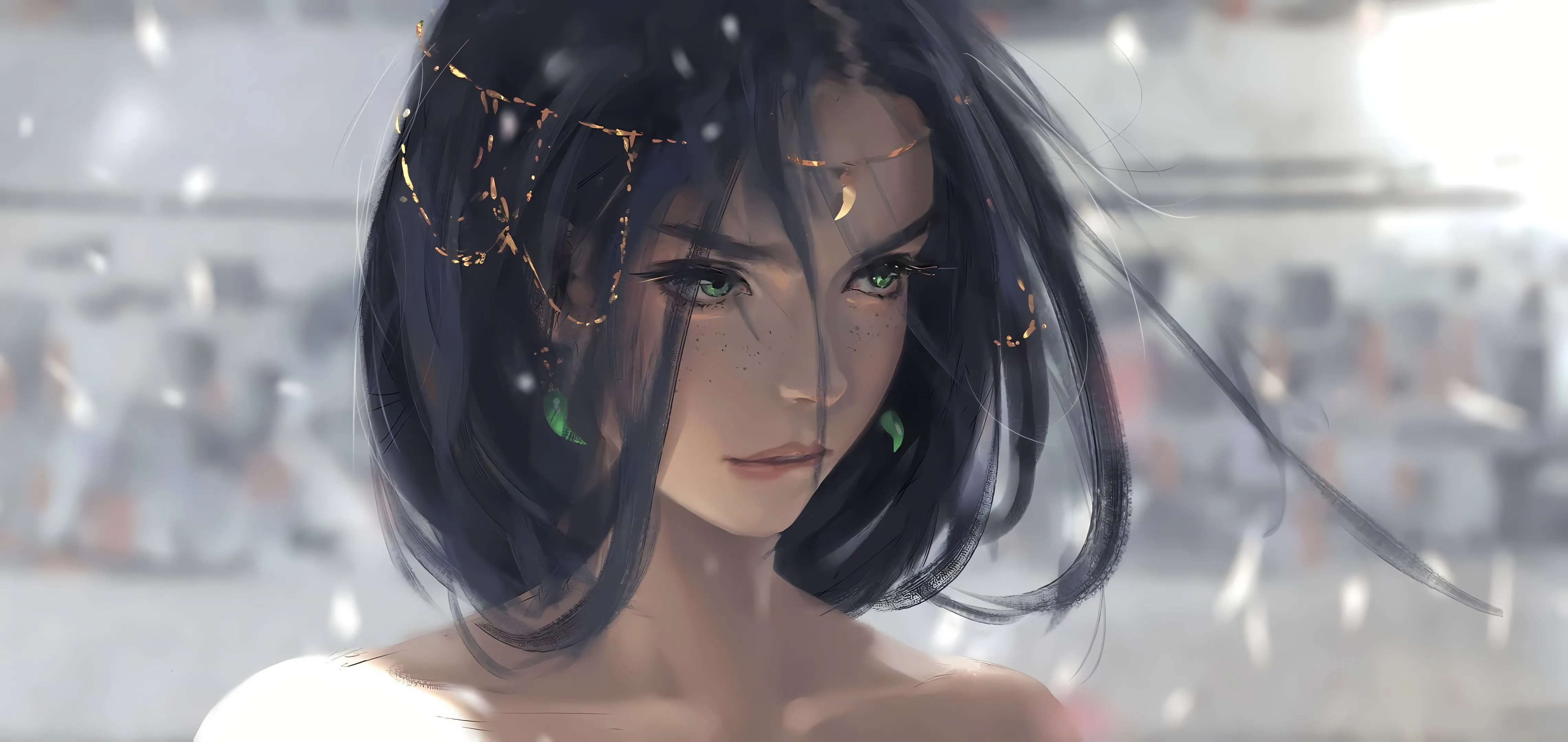 动漫 鬼刀 插画 风铃公主 壁纸预览