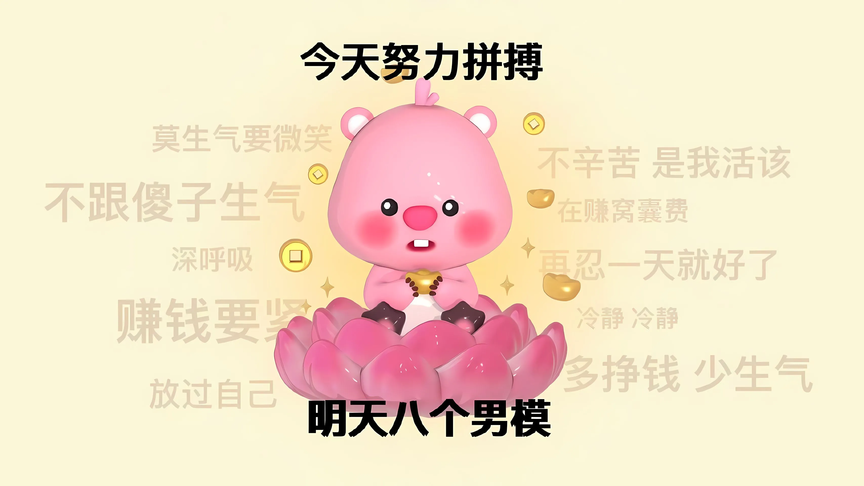 卡通 可爱 loopy 插画 壁纸预览