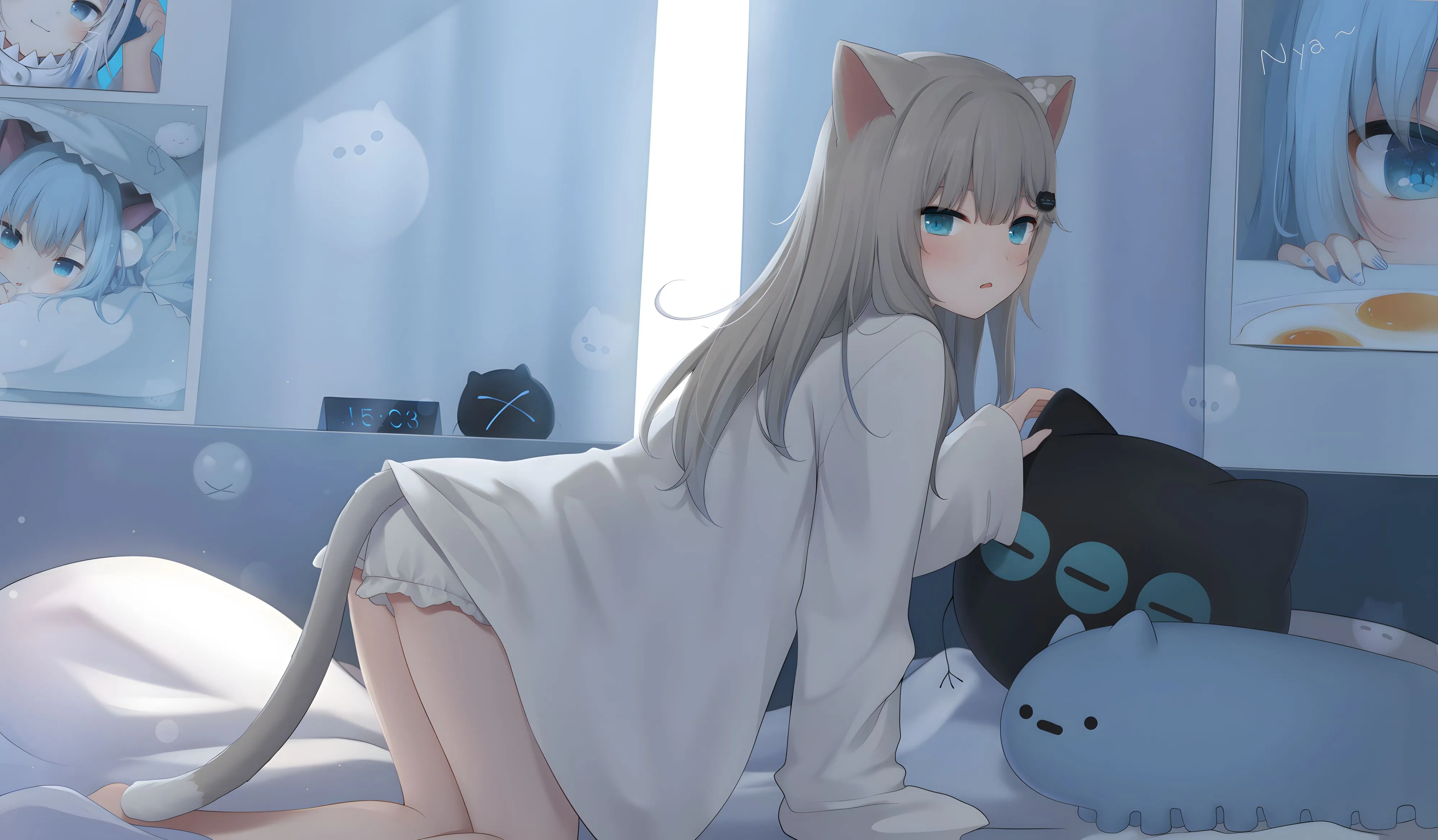 动漫 猫羽雫 可爱 壁纸预览