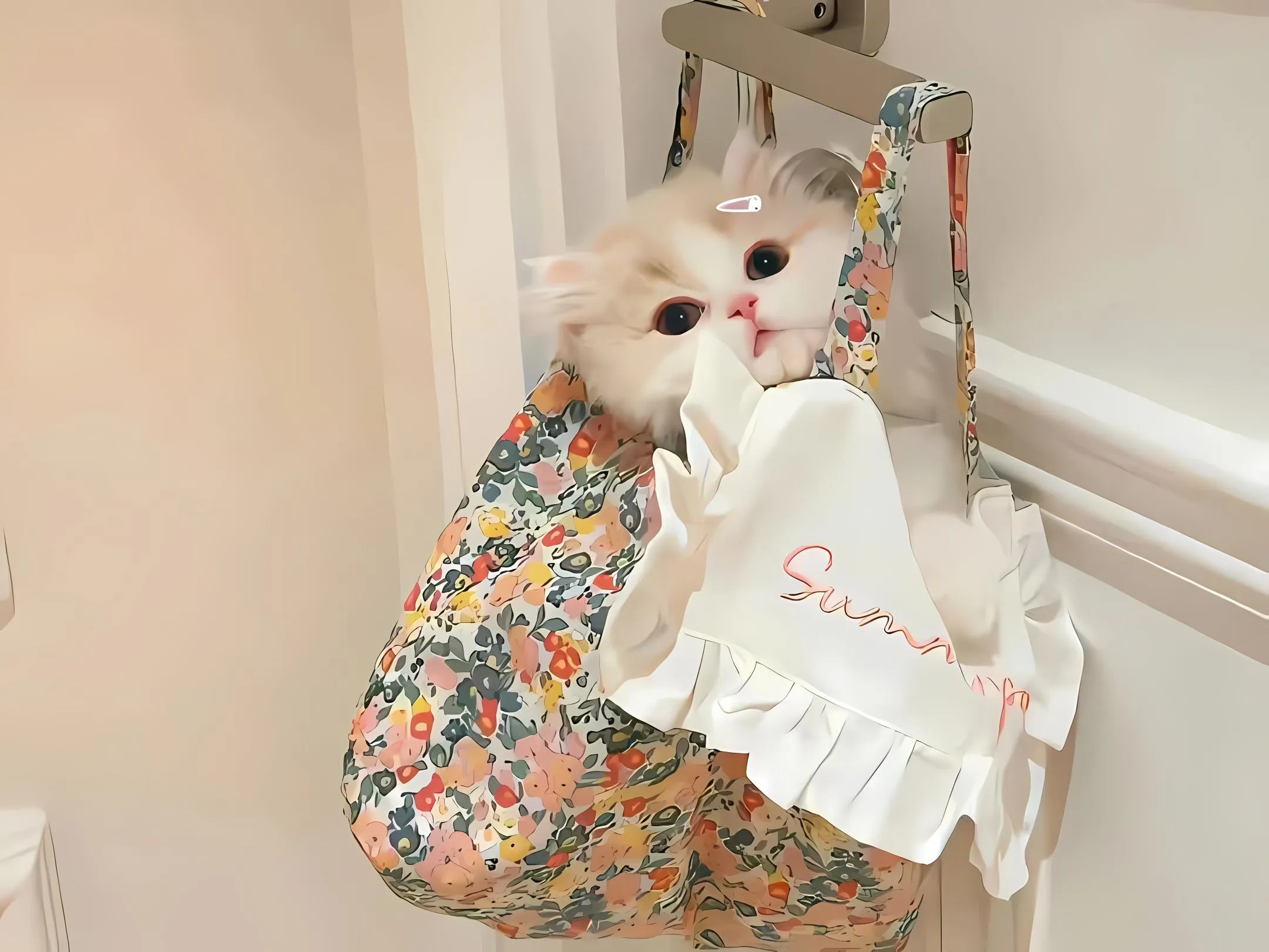 ins风 动物 小猫 小动物 可爱 壁纸预览