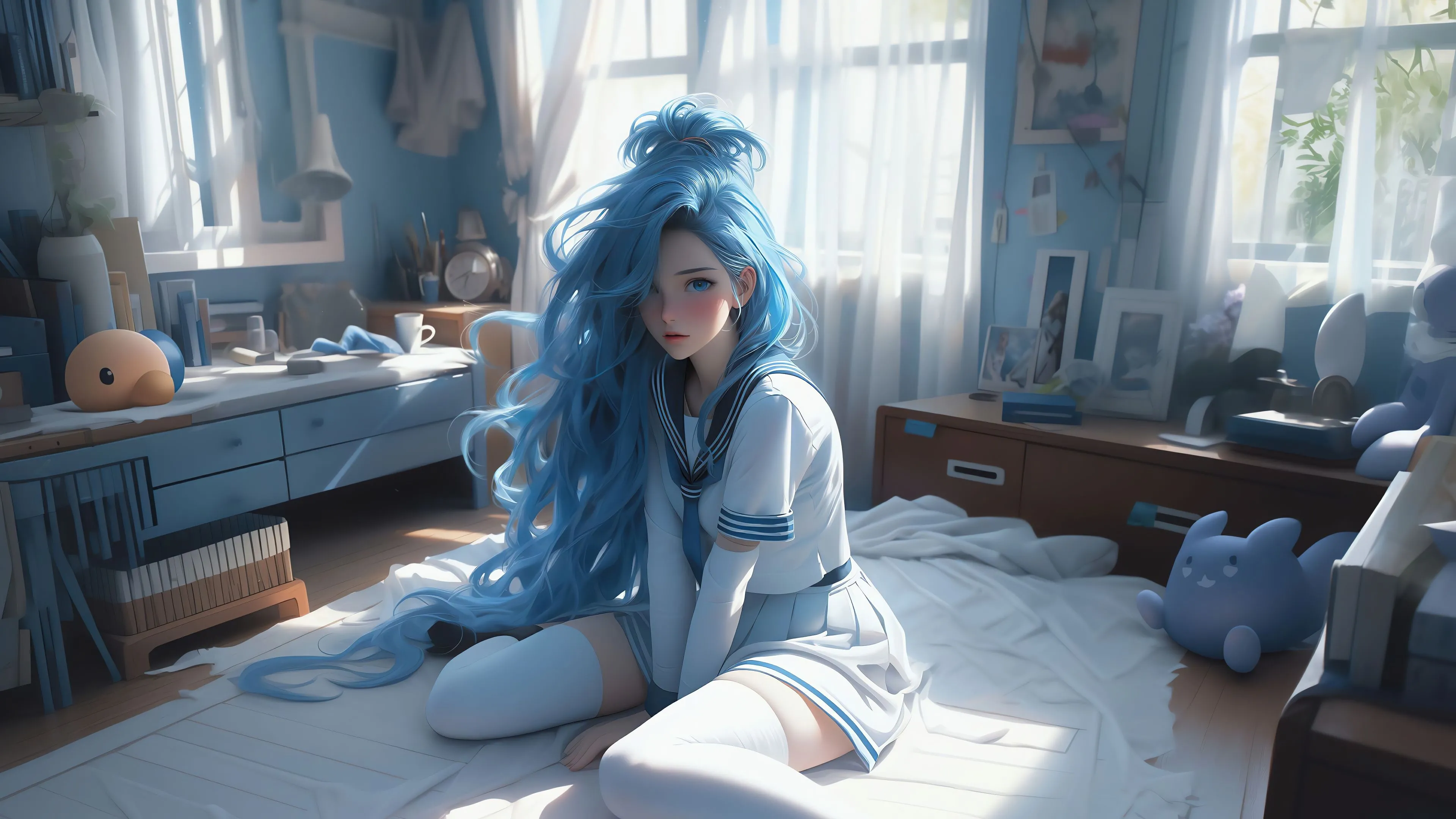 动漫 美女 金克丝 壁纸预览