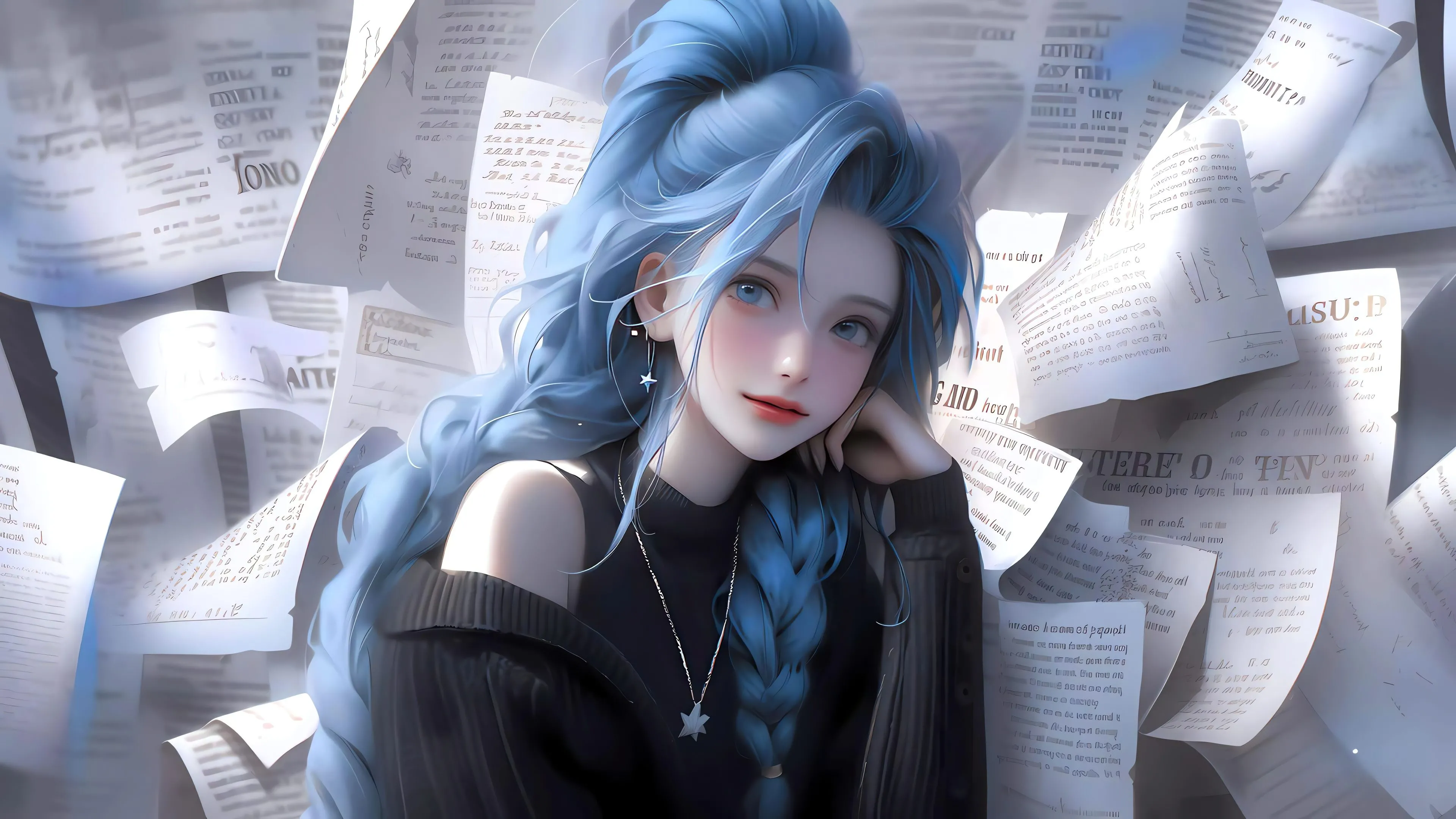 动漫 美女 金克丝 壁纸预览