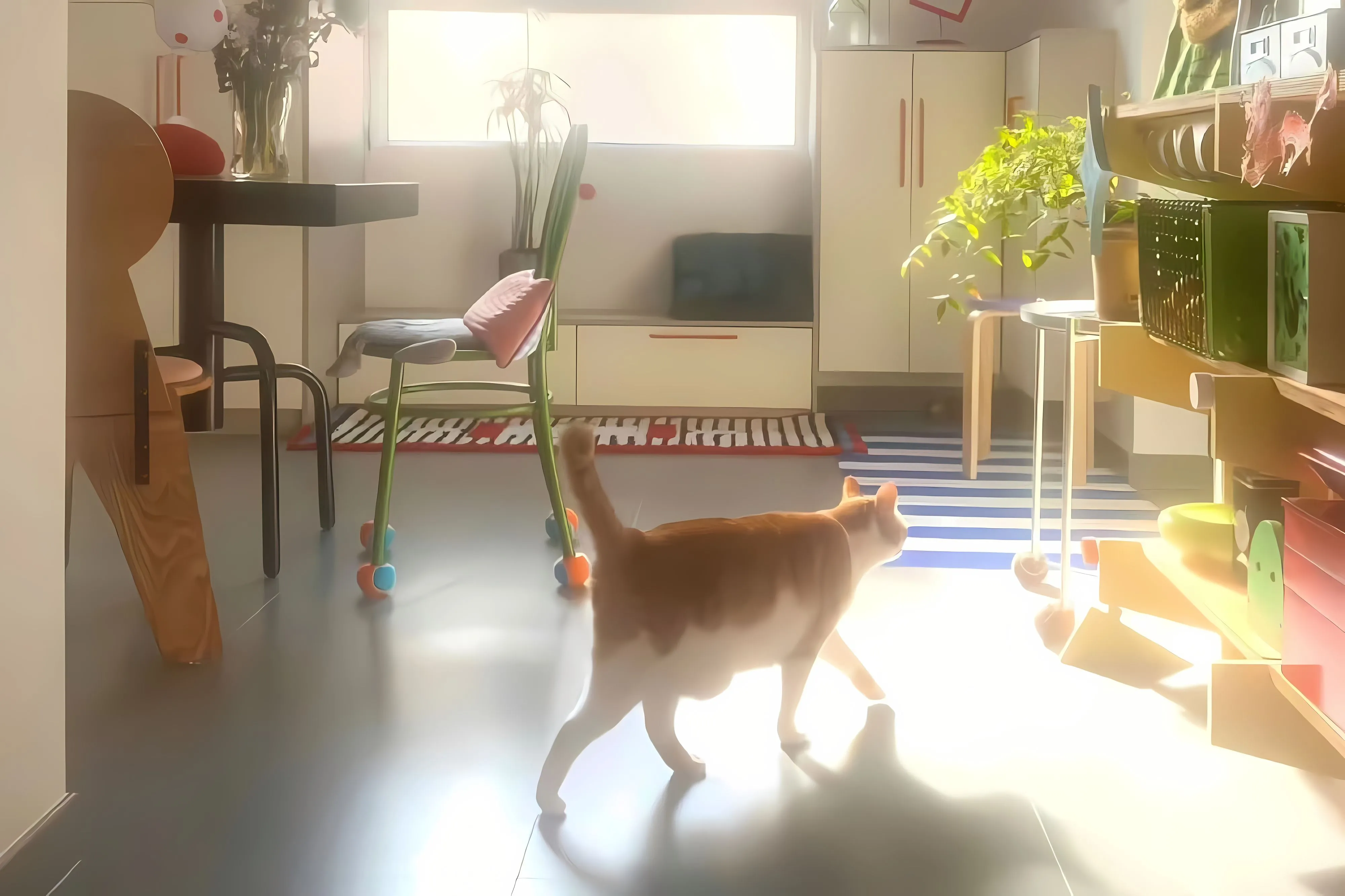 ins风 动物 小动物 猫咪 可爱 壁纸预览