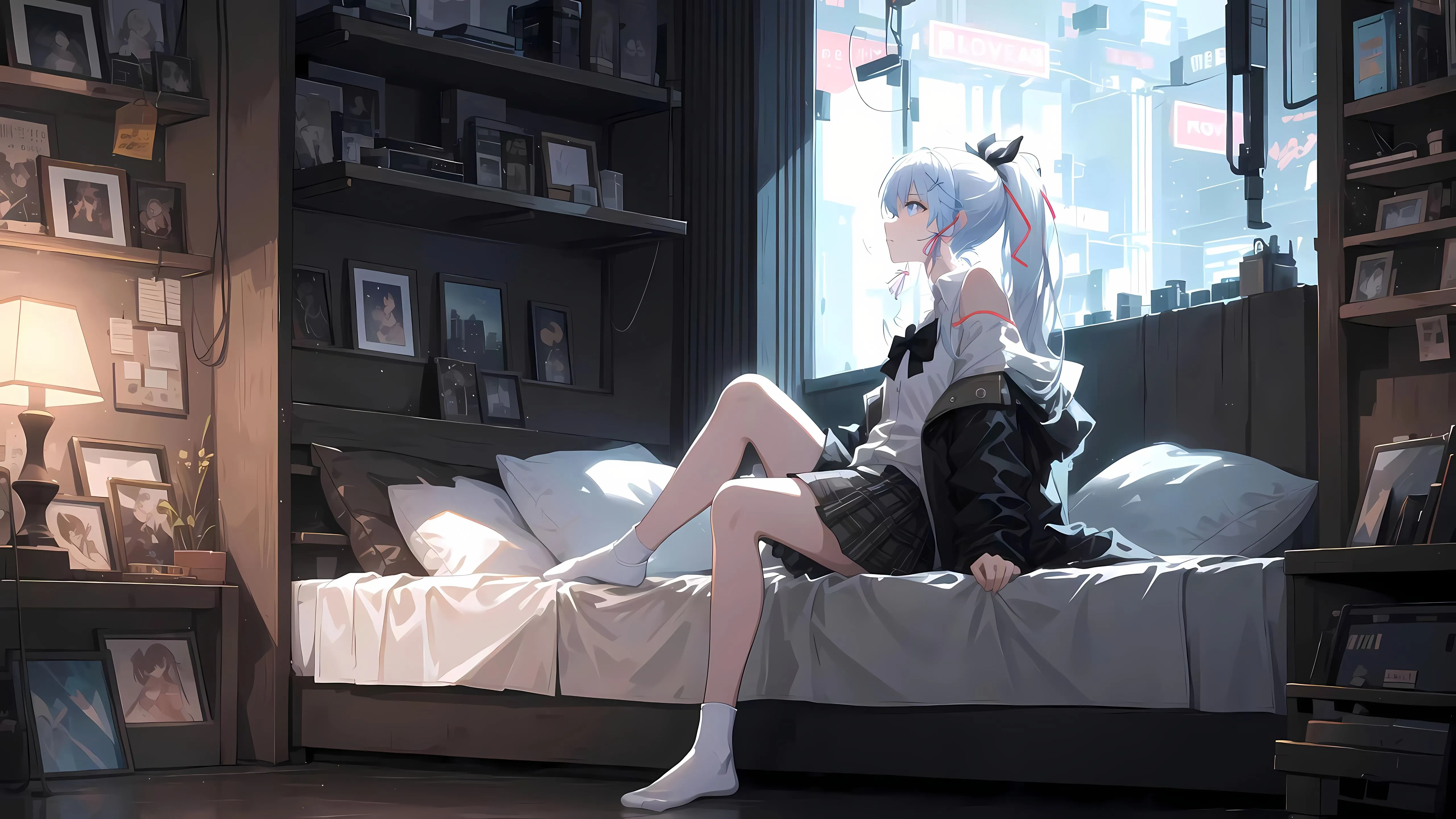 游戏 美女 原神 神里绫华 壁纸预览