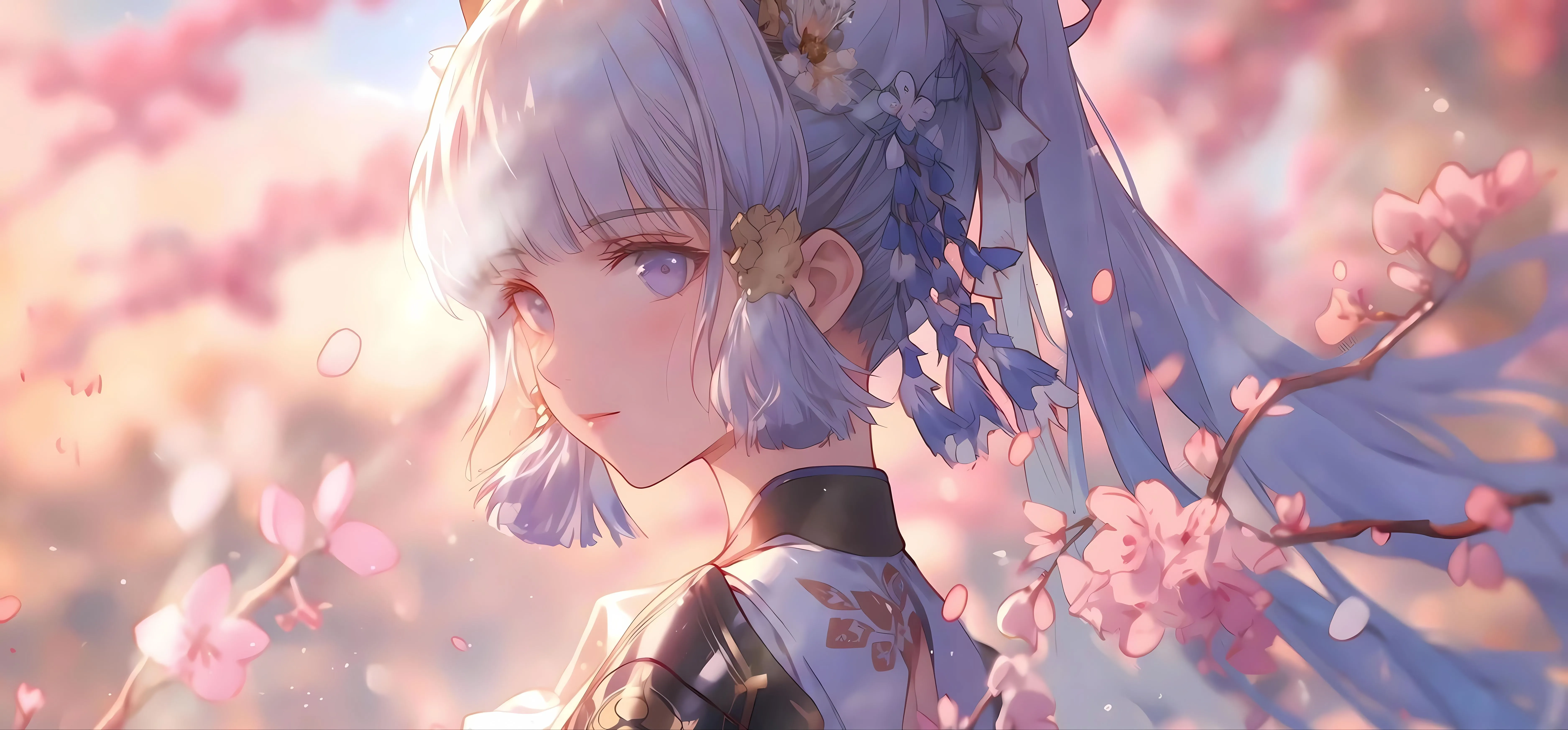 游戏 美女 原神 神里绫华 壁纸预览