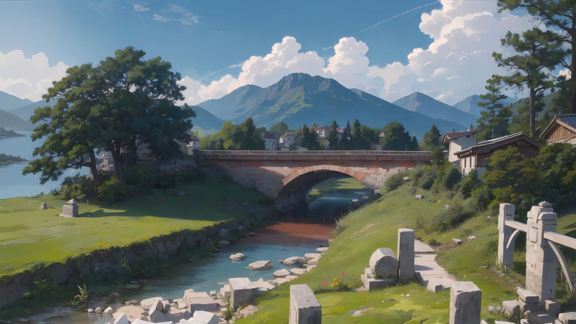 动漫 动漫场景 沿途风景 壁纸预览
