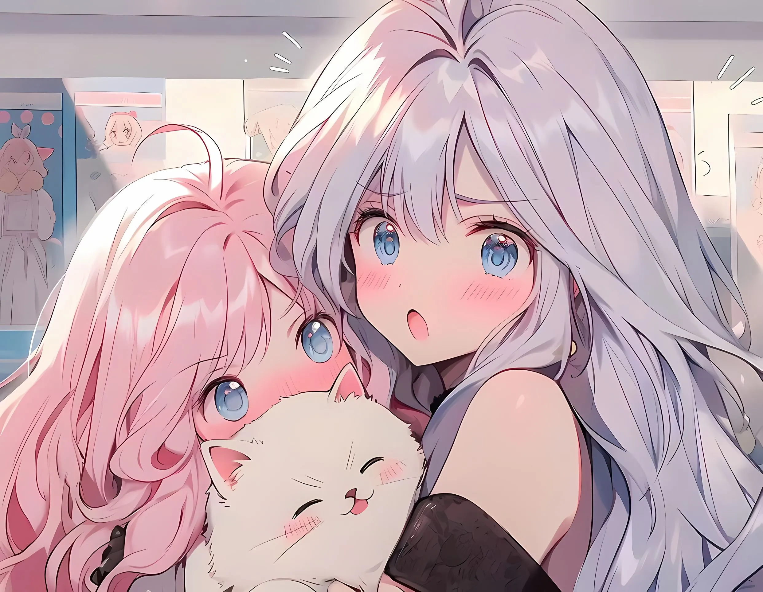 动漫 动漫少女 大眼萌妹 可爱 美女 壁纸预览