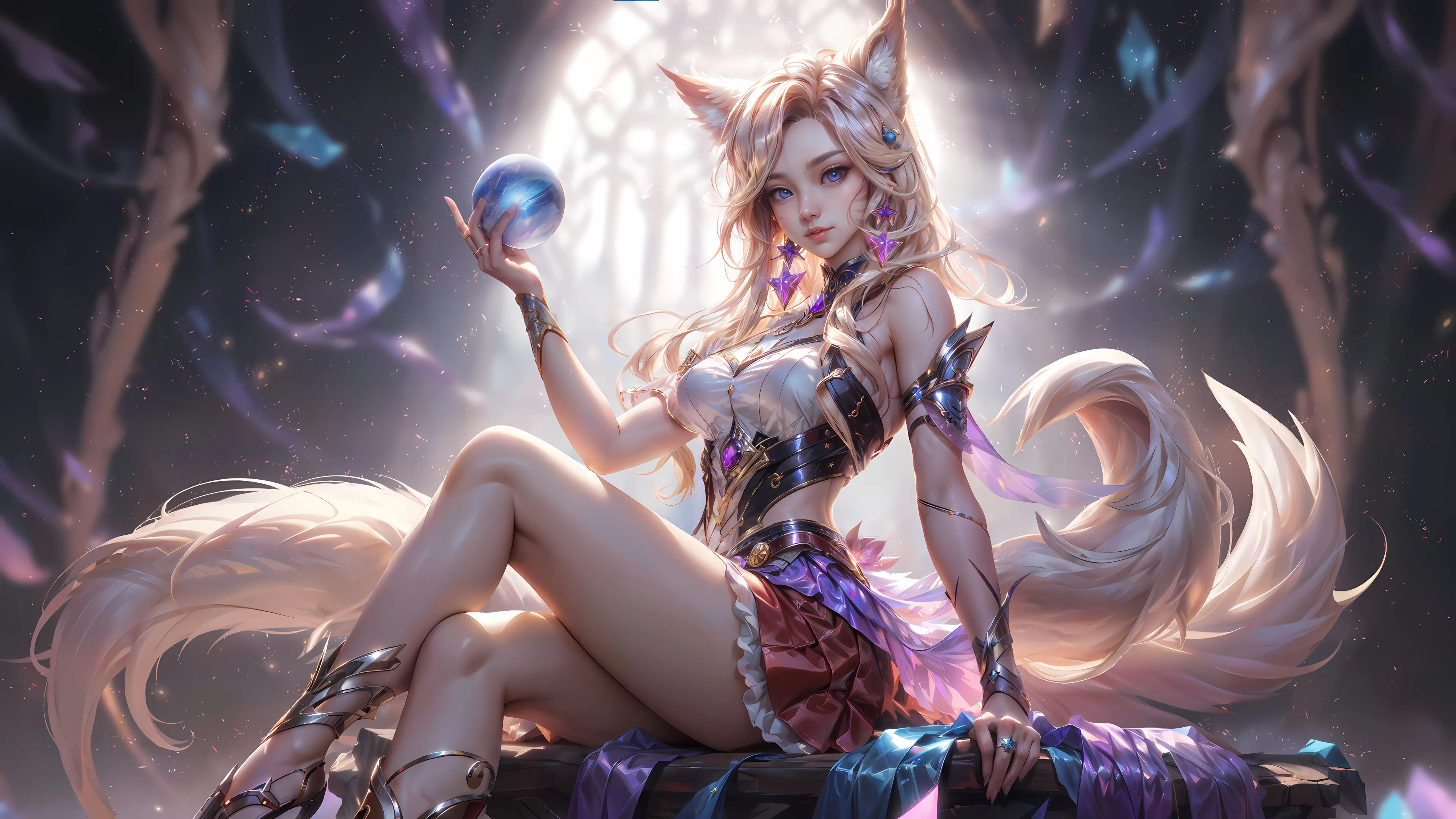 游戏 美女 英雄联盟 阿狸 壁纸预览