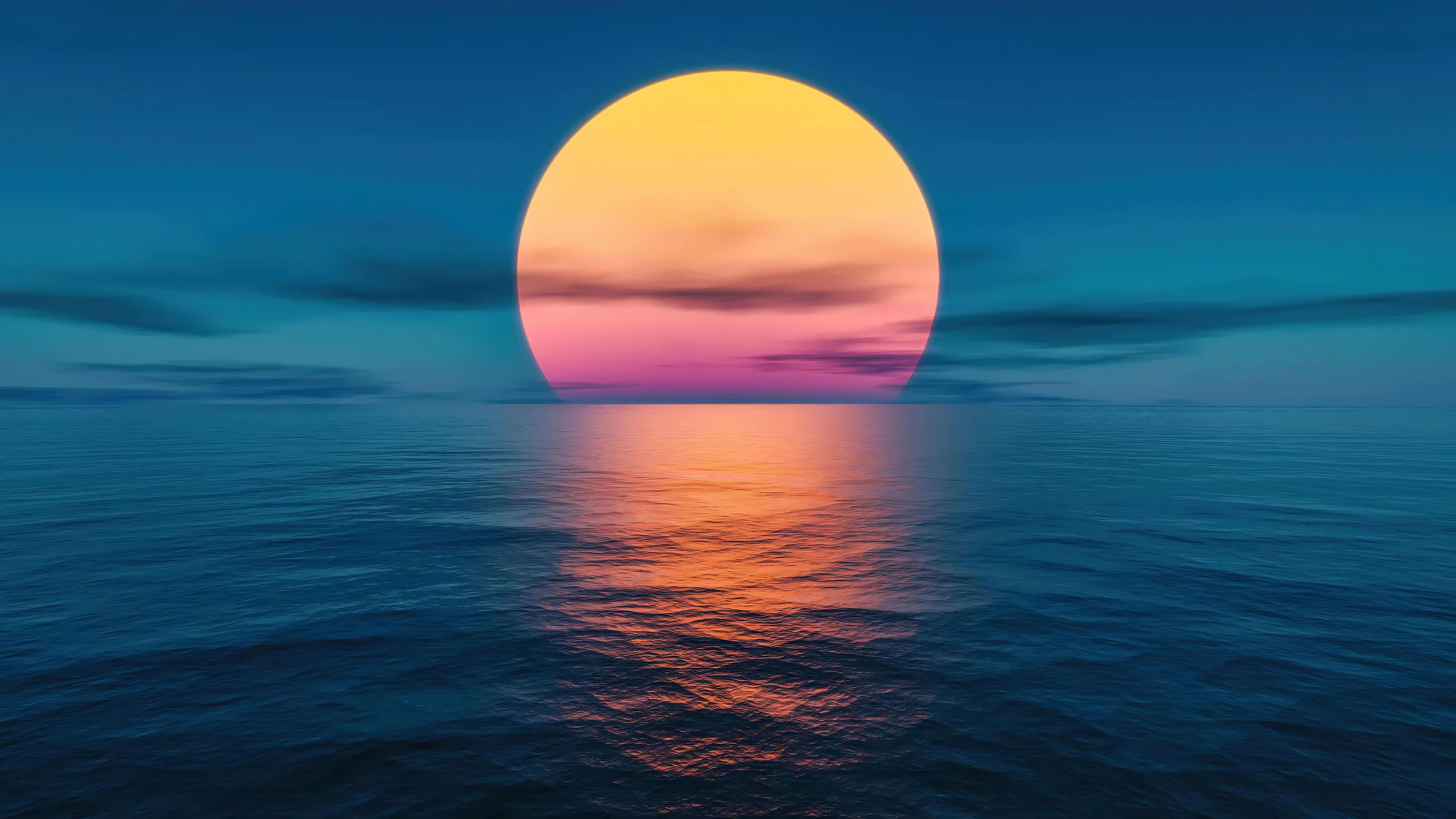风景 夕阳 落日 氛围感 壁纸预览