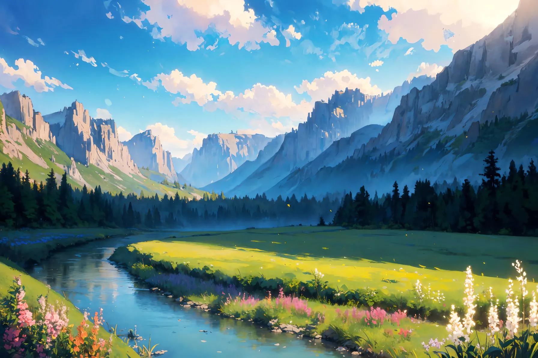 风景 田园风景 壁纸预览