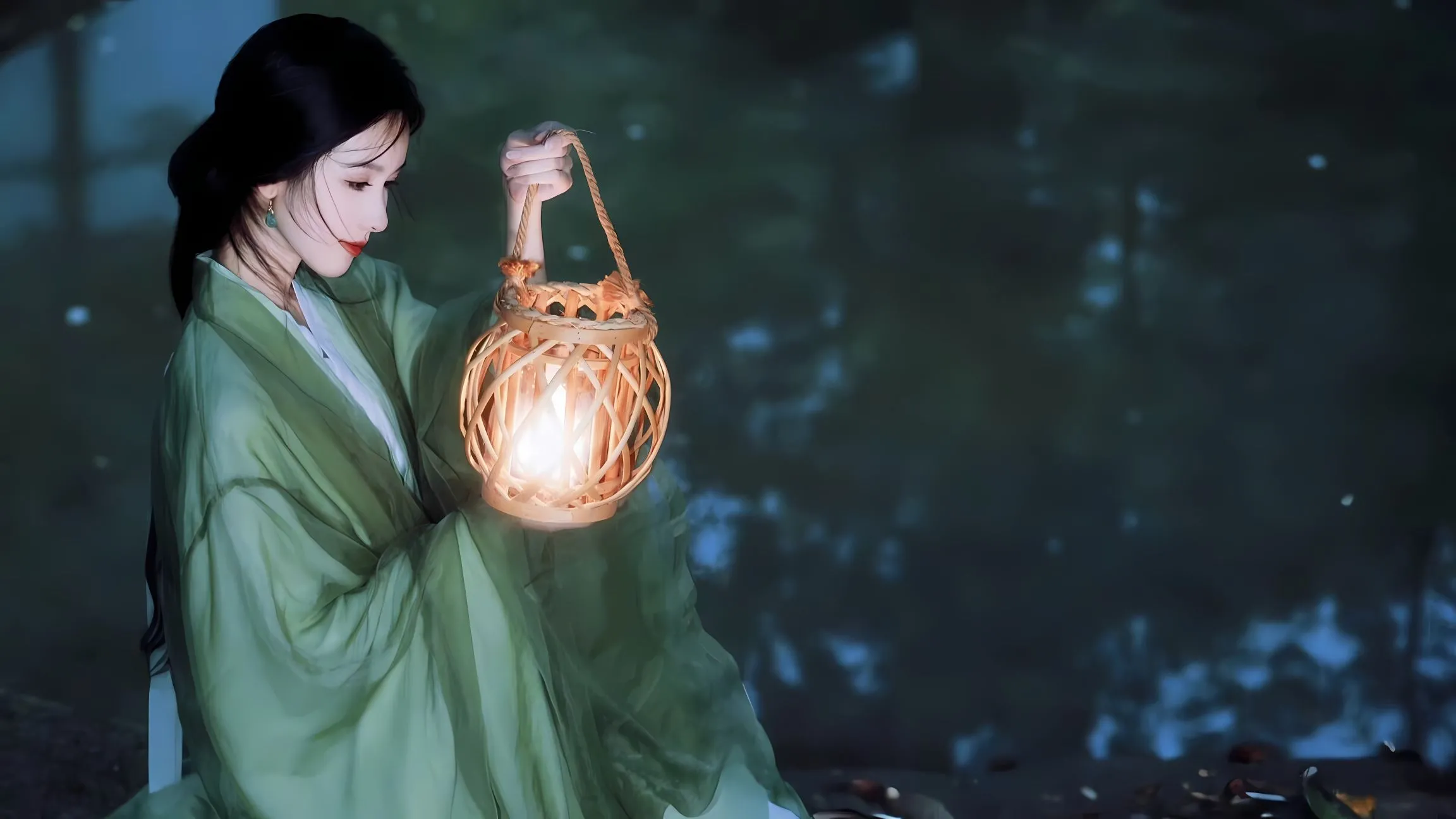 明星 美女 古风 陈都灵 女明星 壁纸预览