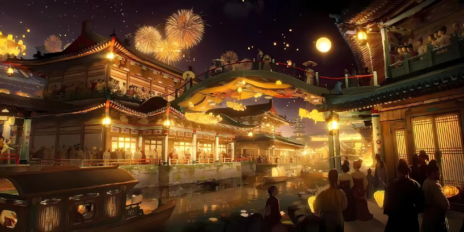 插画 古风 中国风 壁纸预览