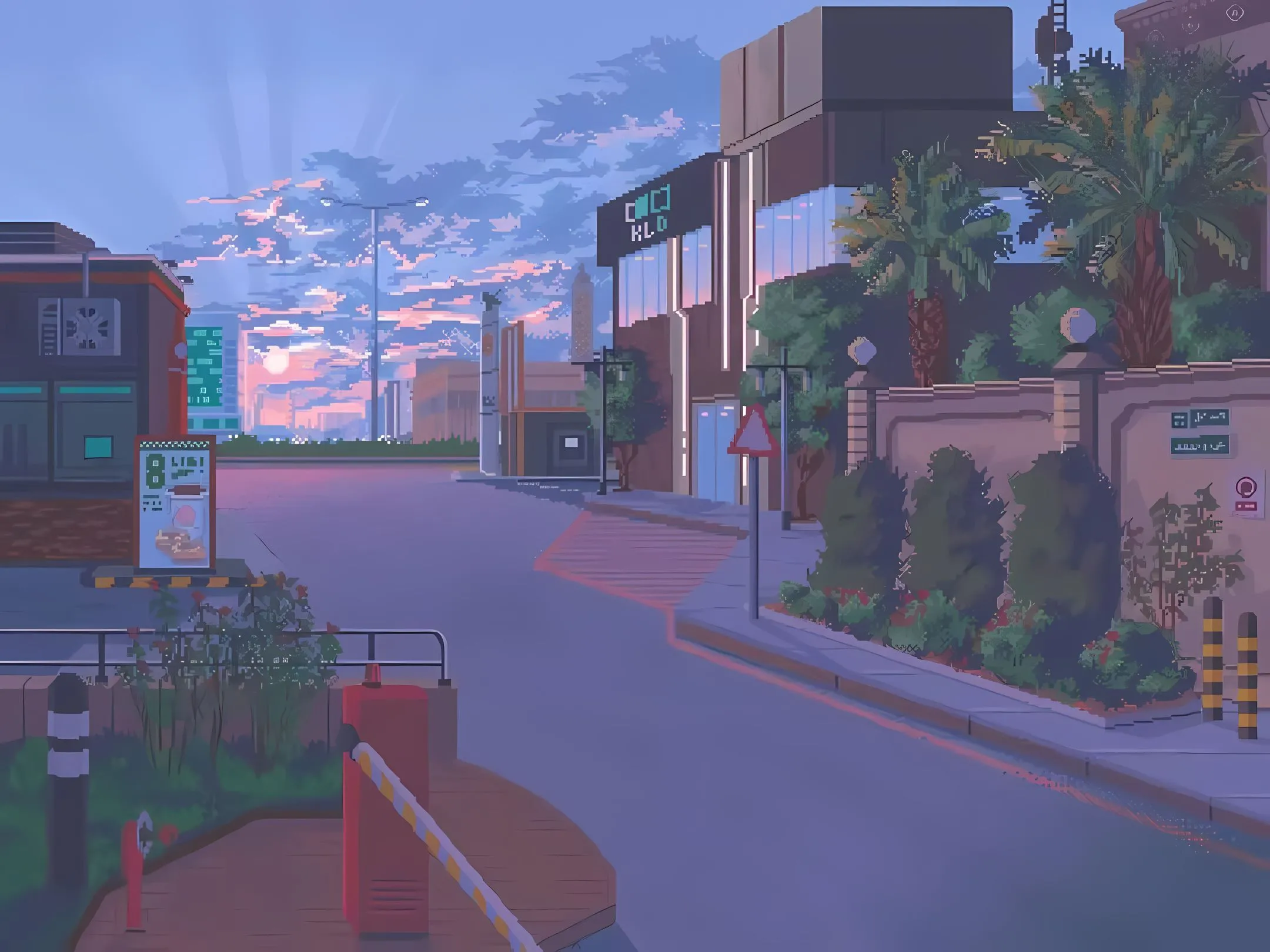 动漫 动漫场景 治愈 唯美 壁纸预览