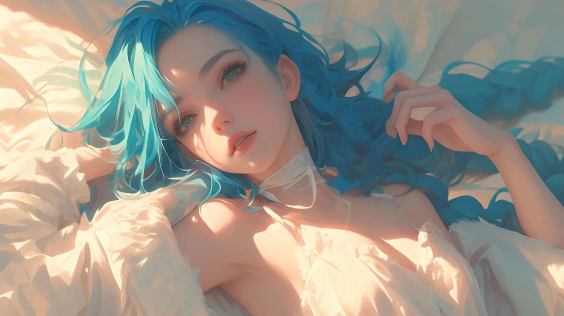 动漫 美女 金克丝 壁纸预览