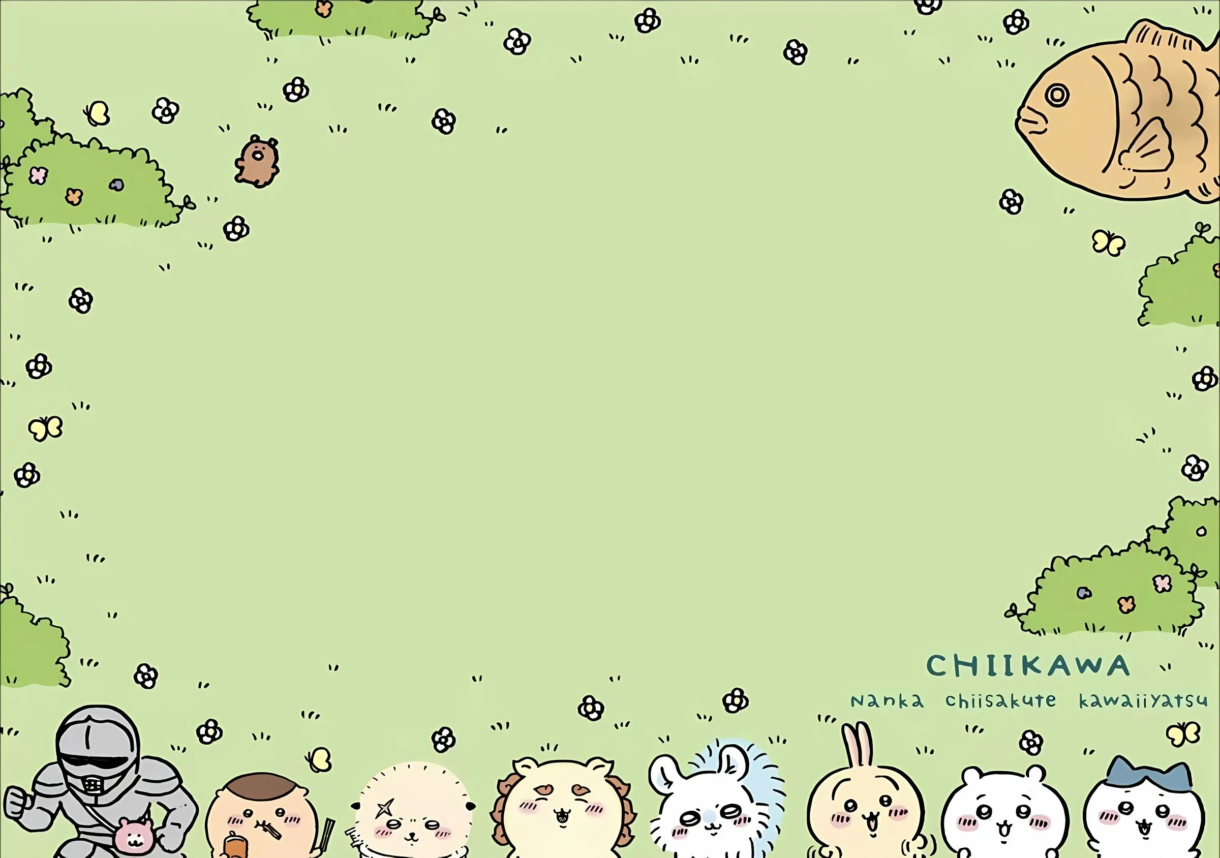 动漫 可爱 chiikawa 卡通 壁纸预览