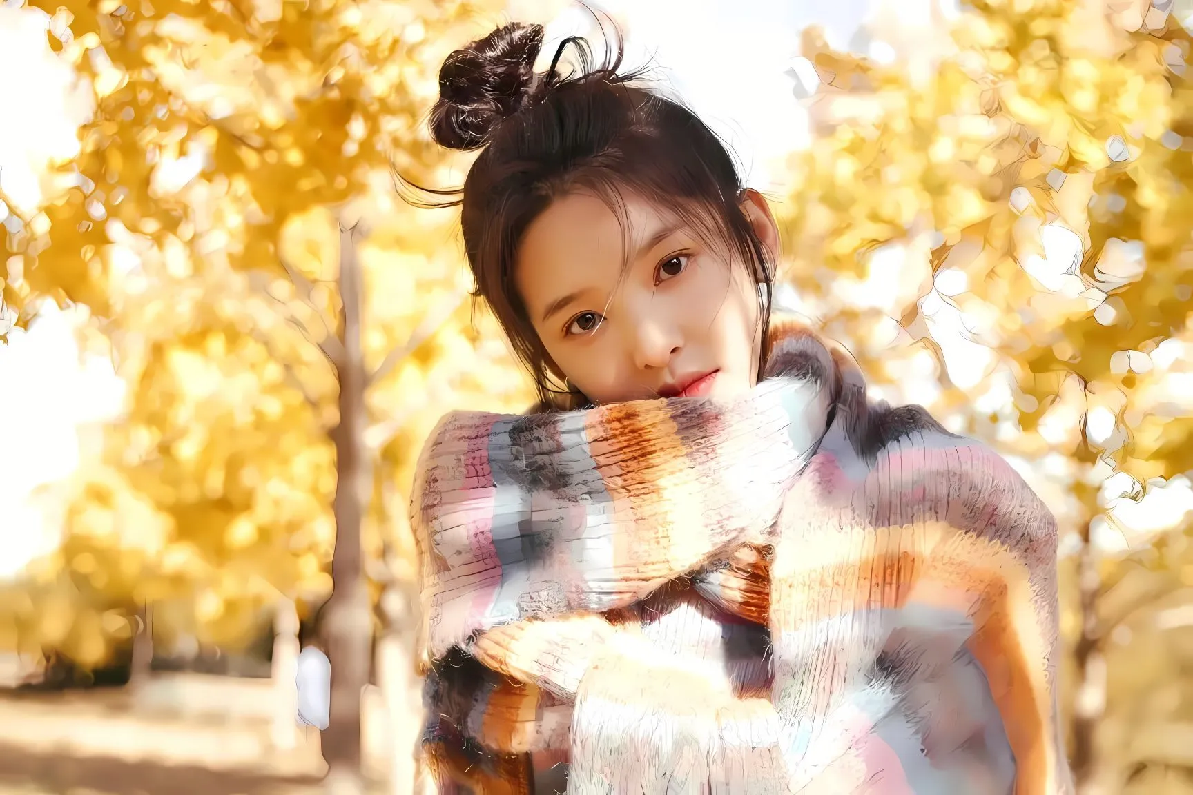 美女 明星 女明星 章若楠 壁纸预览