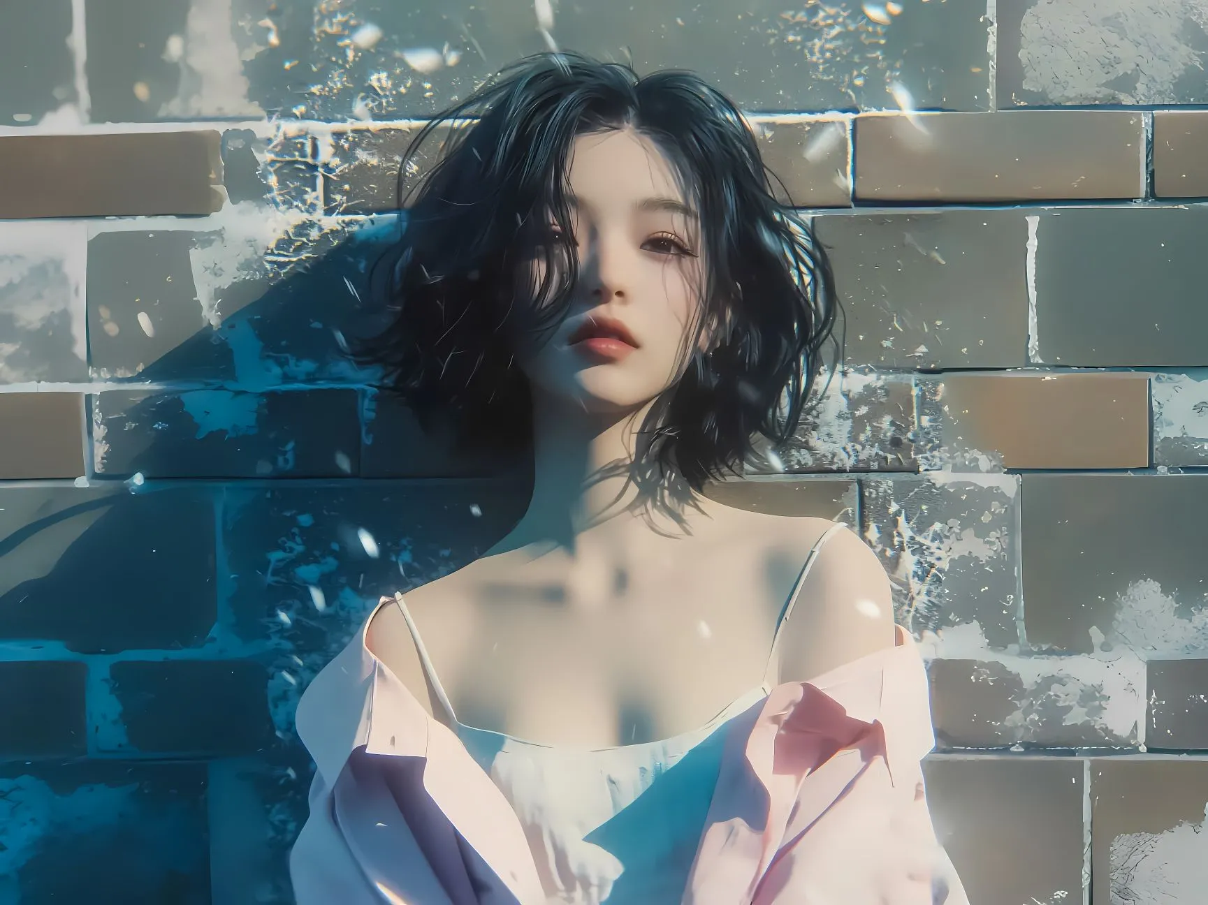 动漫 动漫少女 氛围感 短发少女 壁纸预览