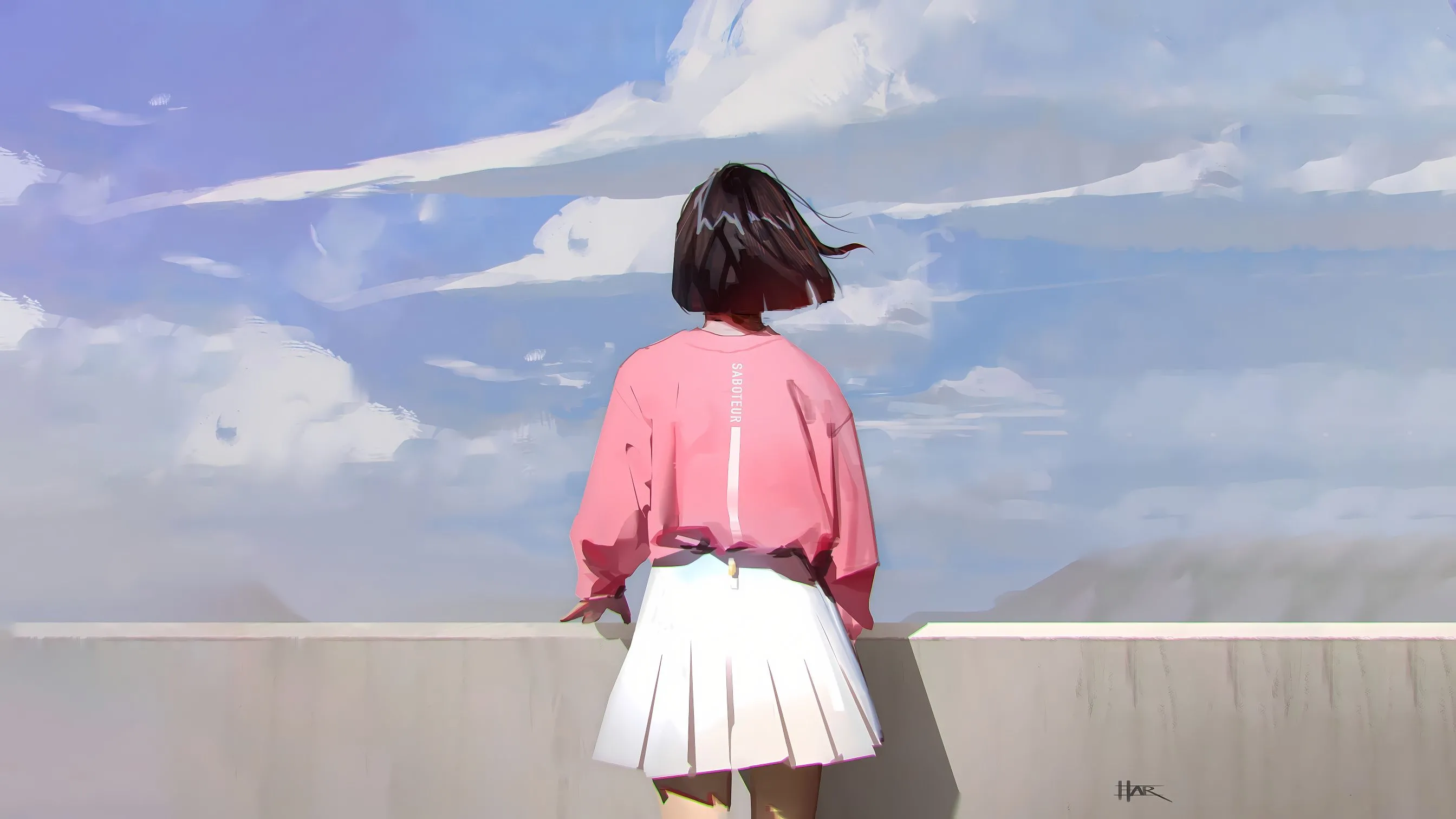 动漫 动漫少女 插画 壁纸预览
