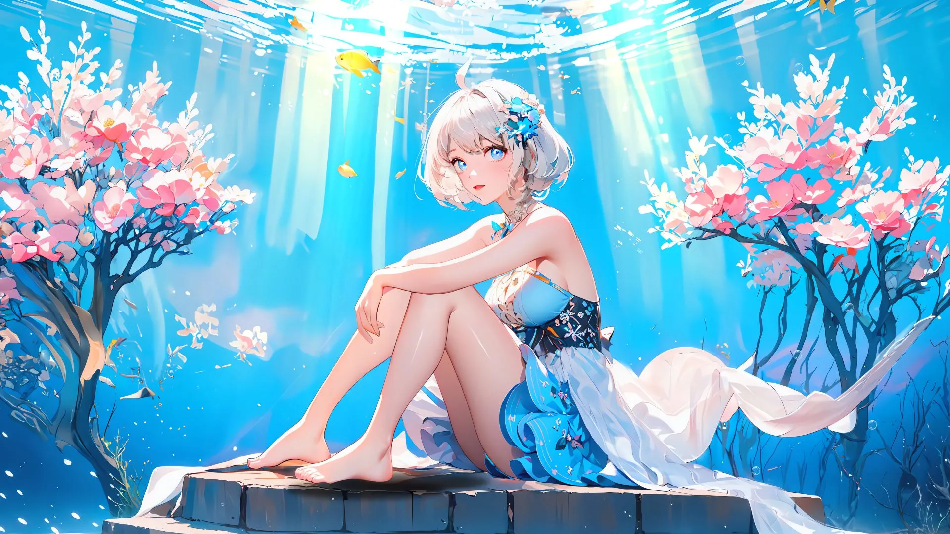 动漫 动漫少女 深海公主 壁纸预览
