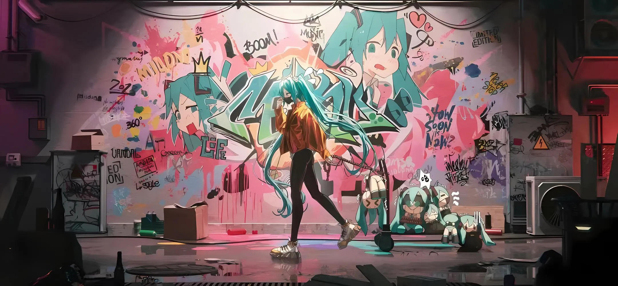动漫 初音未来 动漫少女 二次元 壁纸预览