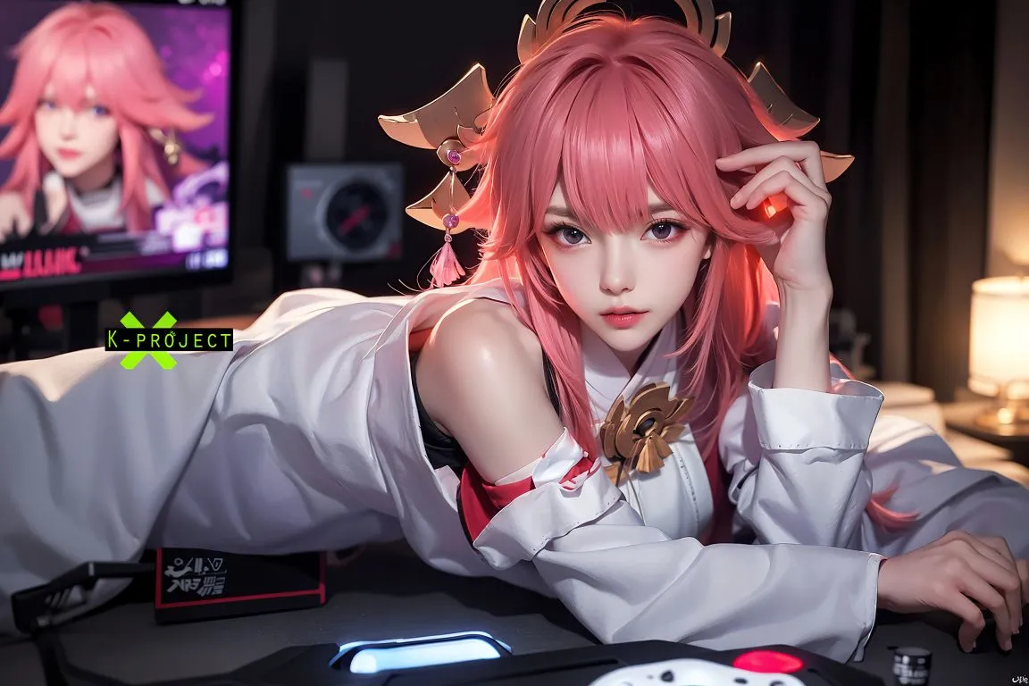 游戏 美女 原神 八重神子 高颜值 壁纸预览