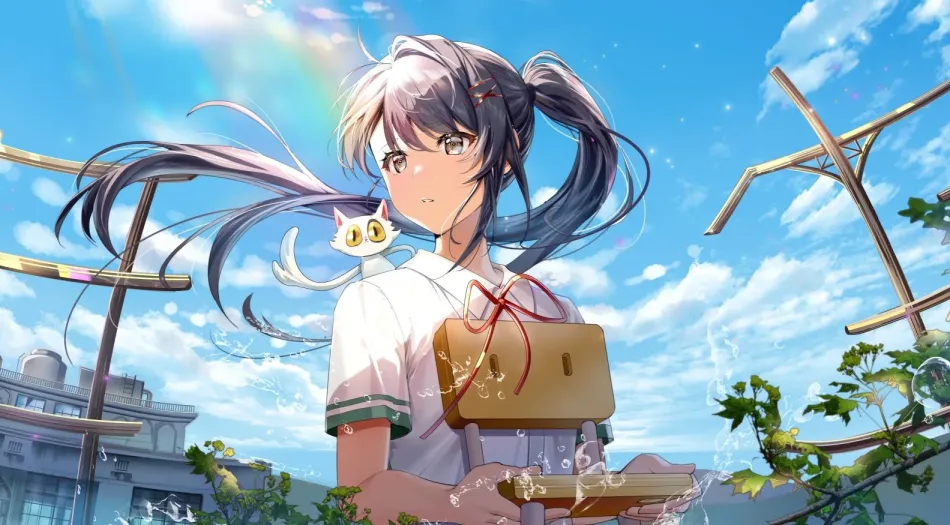 动漫(分类),唯美,动漫少女,铃芽之旅 壁纸预览