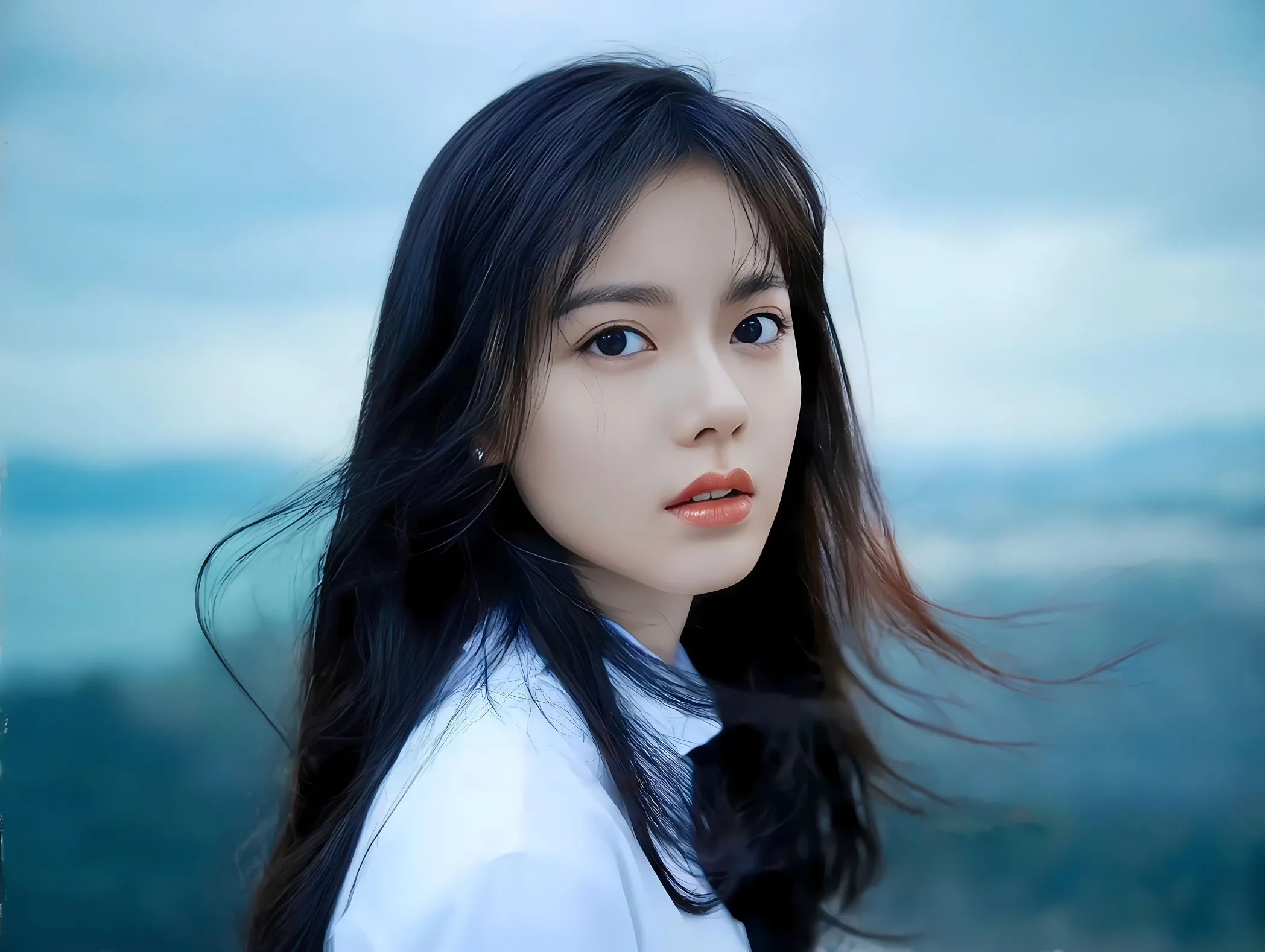 明星 美女 氛围感写真 赵今麦 女明星 壁纸预览