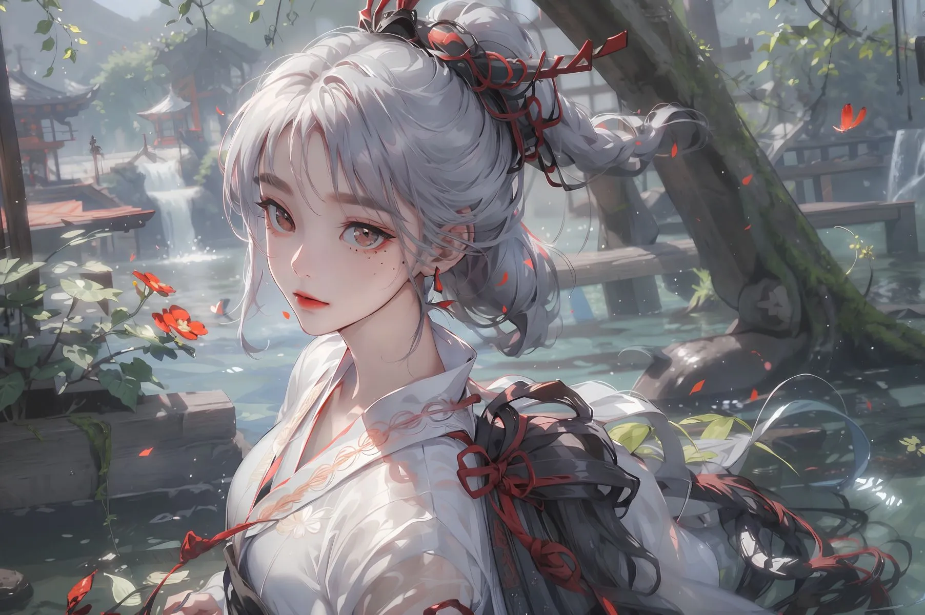 动漫 古风少女 古风美人 唯美 壁纸预览