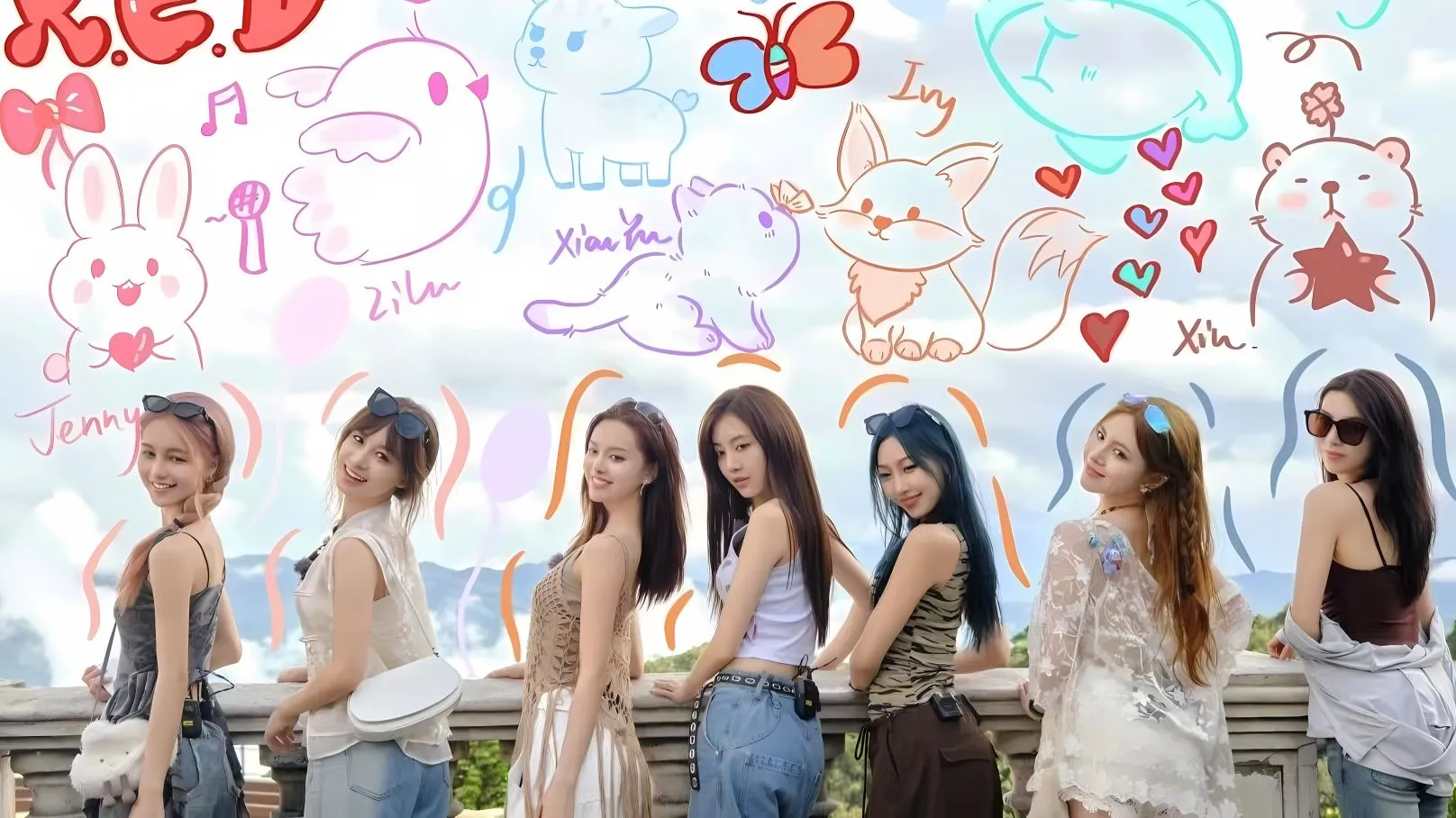 明星 美女 女明星 高颜值 RED 女团 壁纸预览