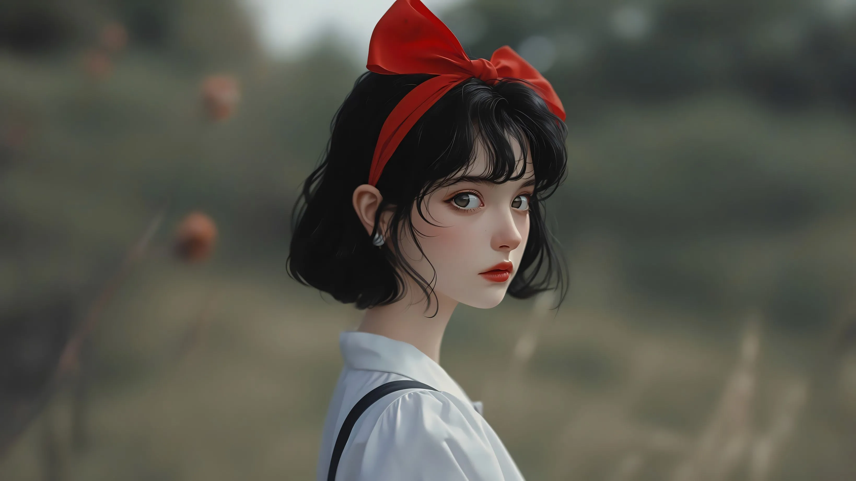 美女 ai绘画 白雪公主 壁纸预览