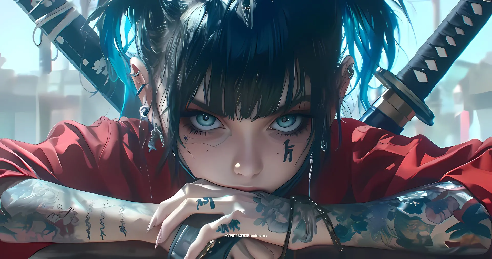 动漫 拽酷 动漫少女 壁纸预览