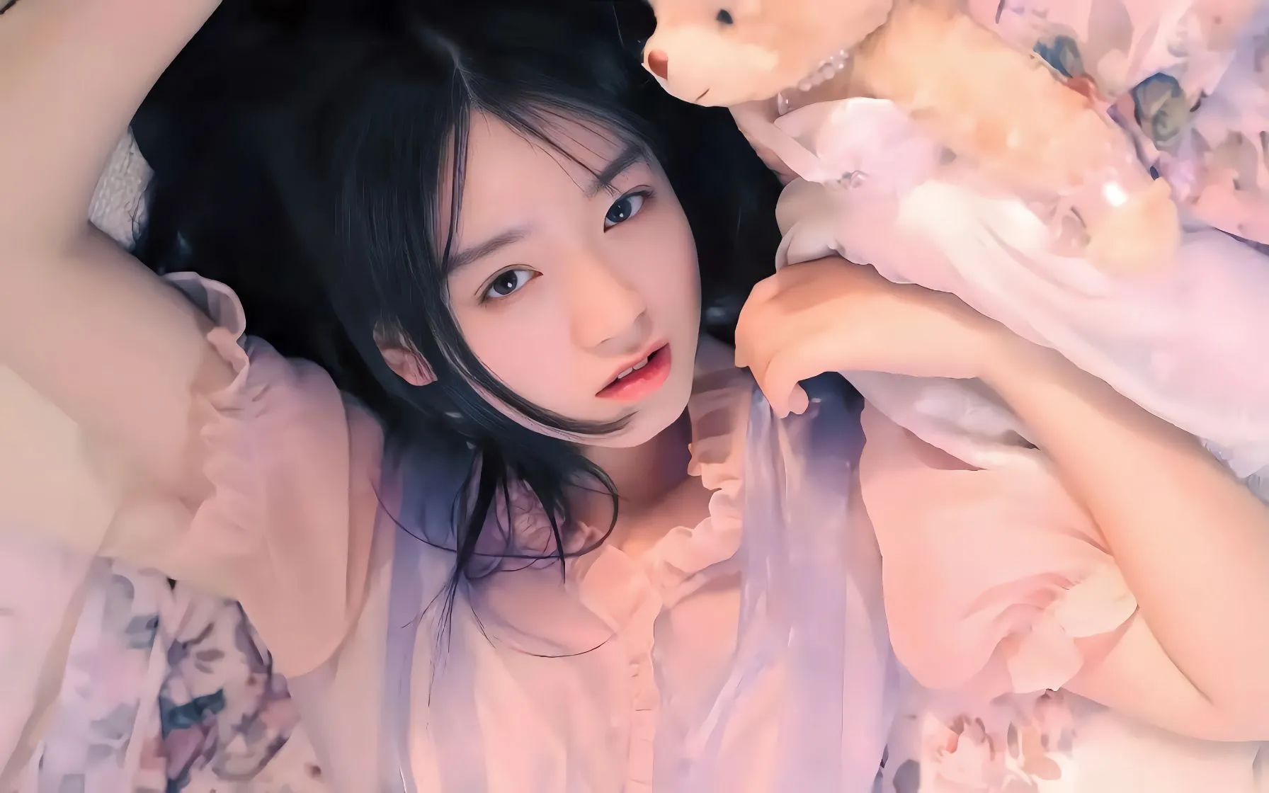 美女 高颜值 甜美少女 氛围感写真 壁纸预览