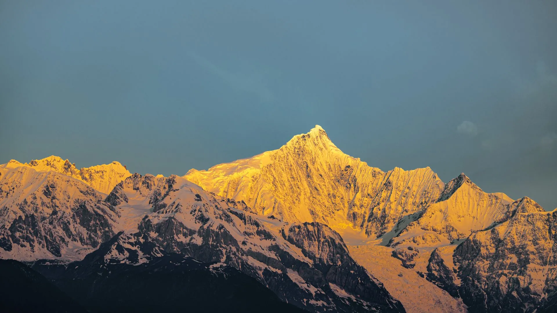风景 日照金山 上岸 好运 壁纸预览