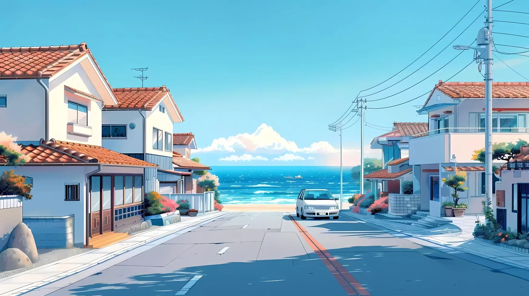 ins风 动漫 治愈 动漫场景 小清新 壁纸预览