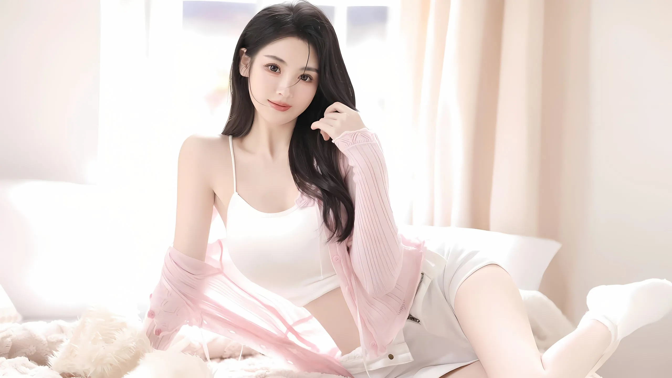 美女 高颜值 写真 壁纸预览