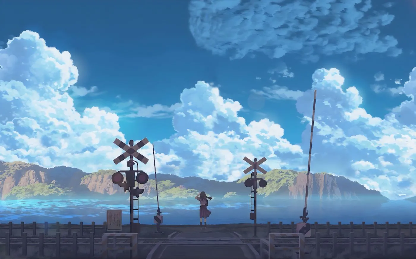 动漫 治愈 动漫场景 唯美 壁纸预览