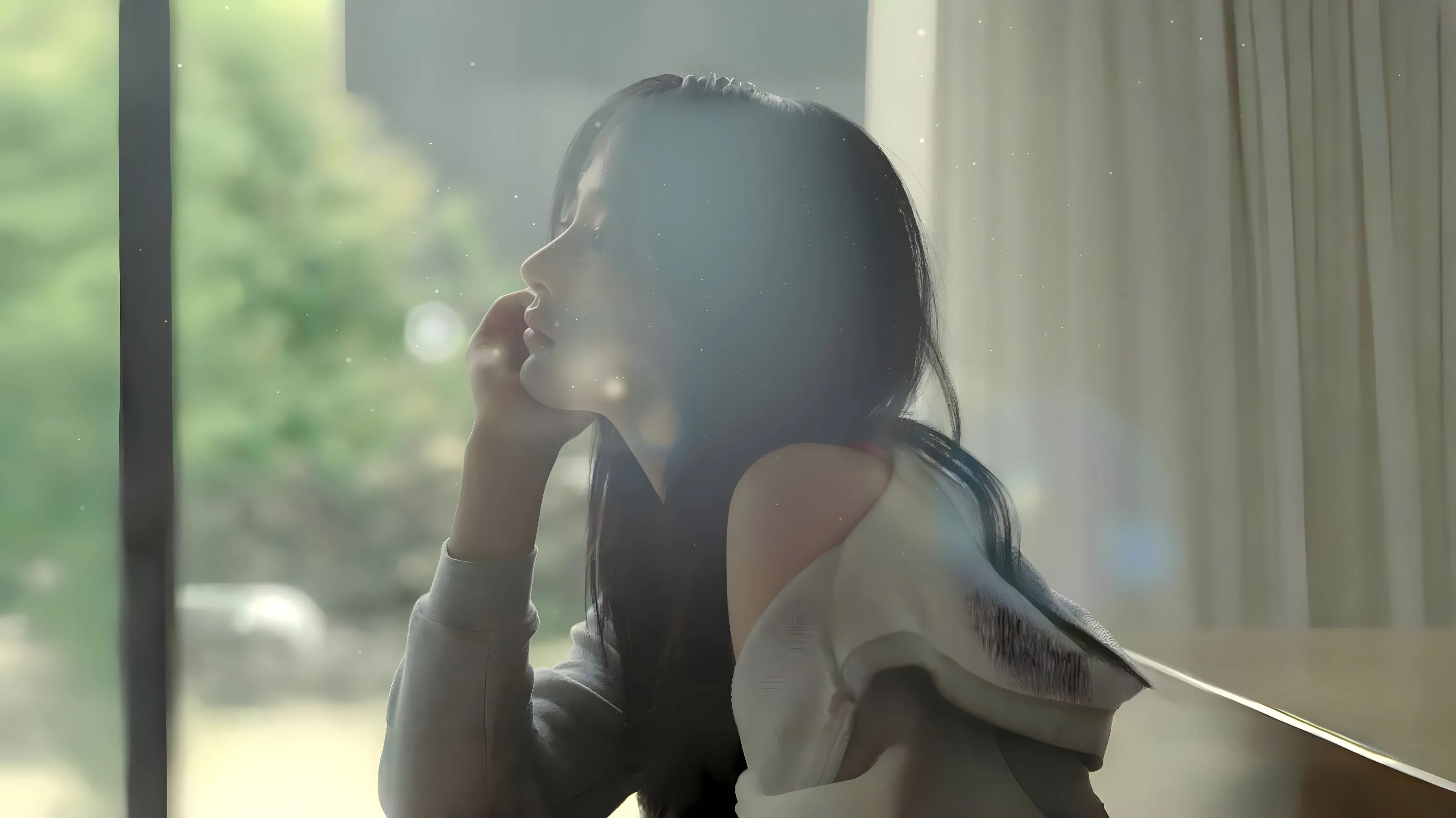 美女 高颜值 氛围感写真 壁纸预览