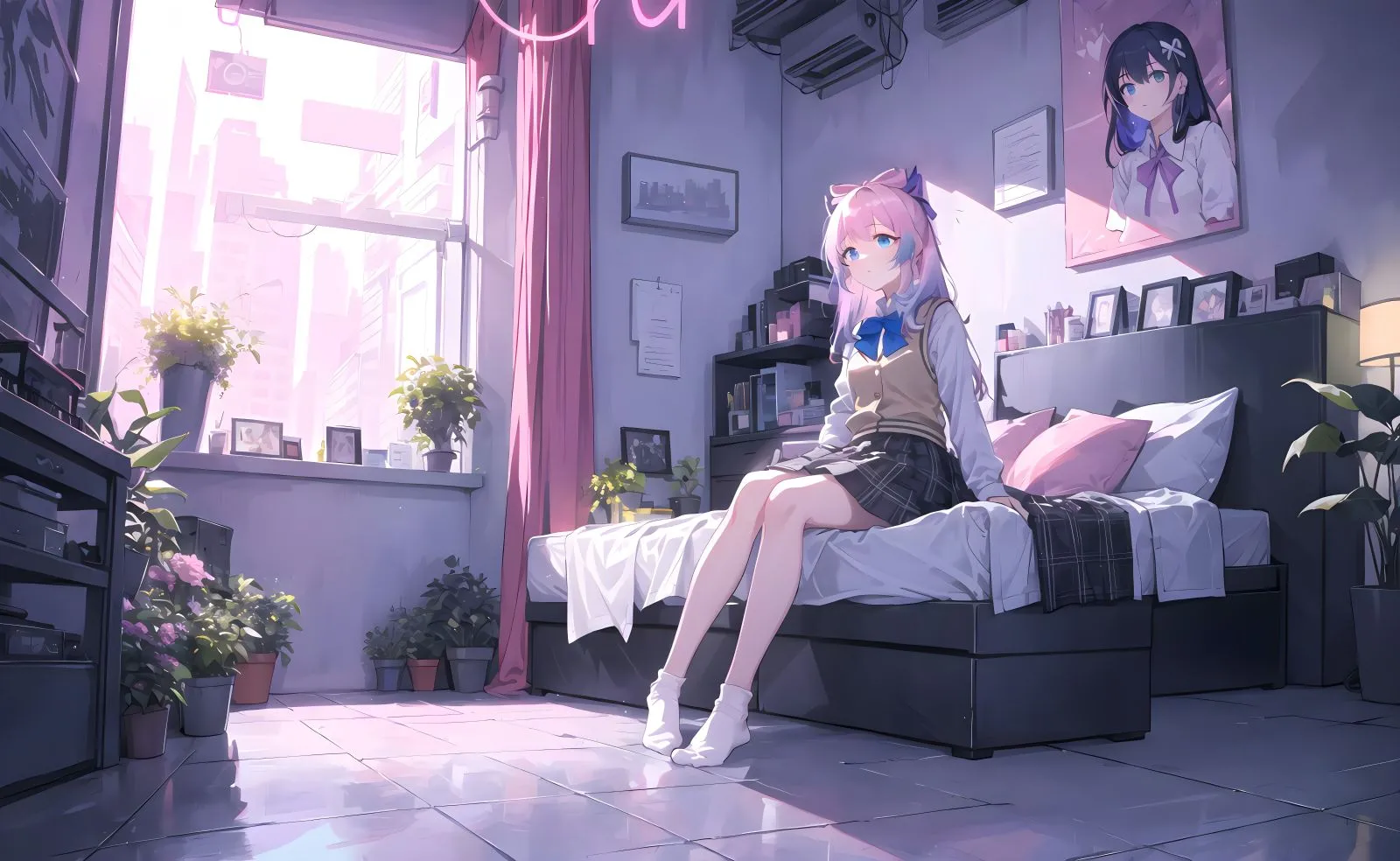 动漫 动漫少女 治愈 壁纸预览