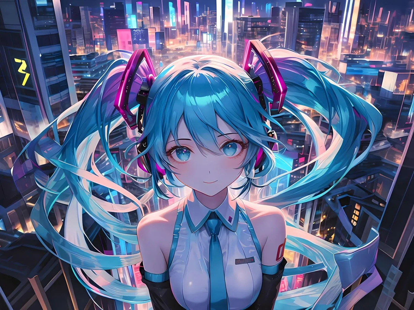 动漫 初音未来 绝美 壁纸预览