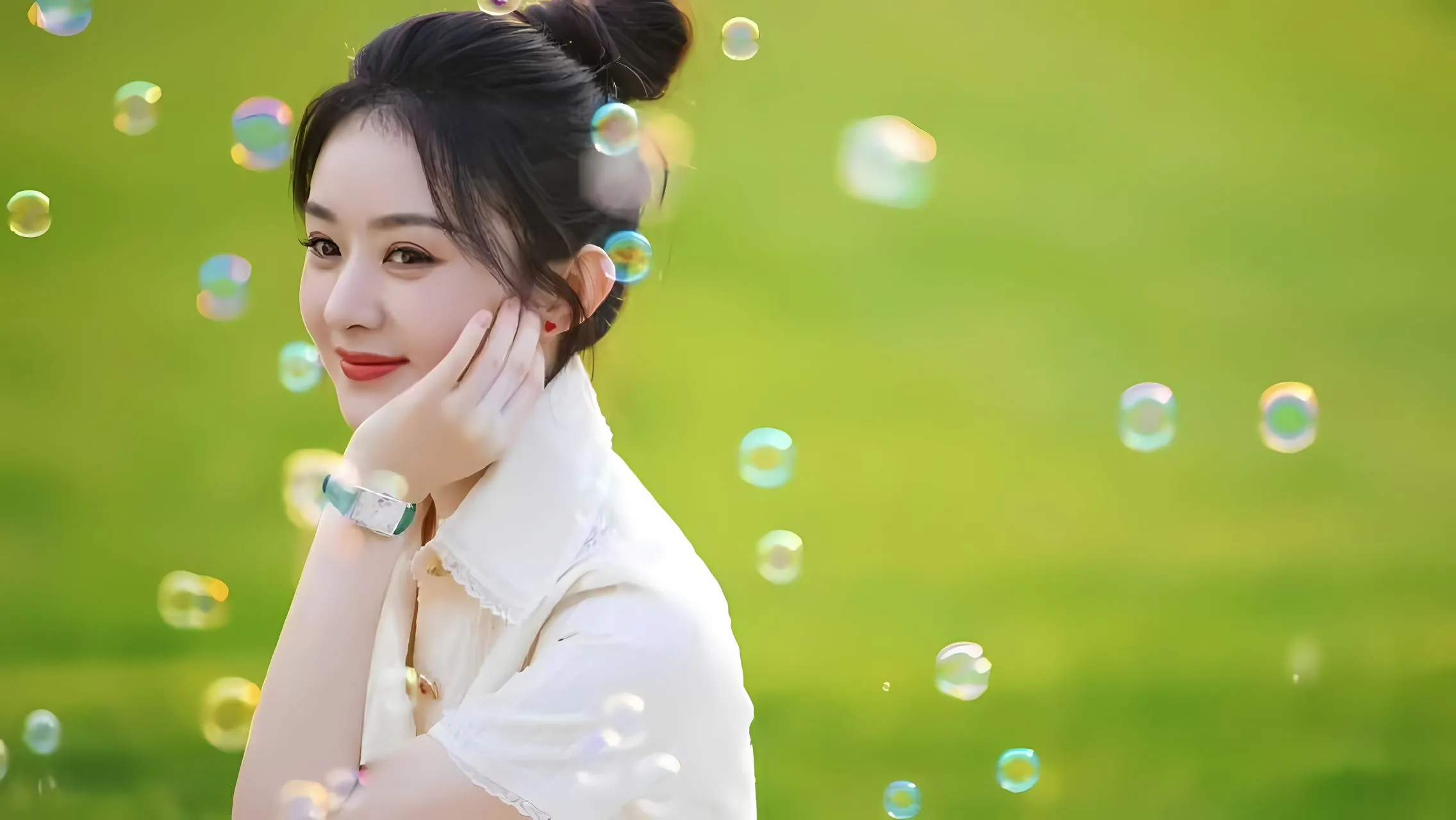 明星 美女 女明星 赵丽颖 壁纸预览