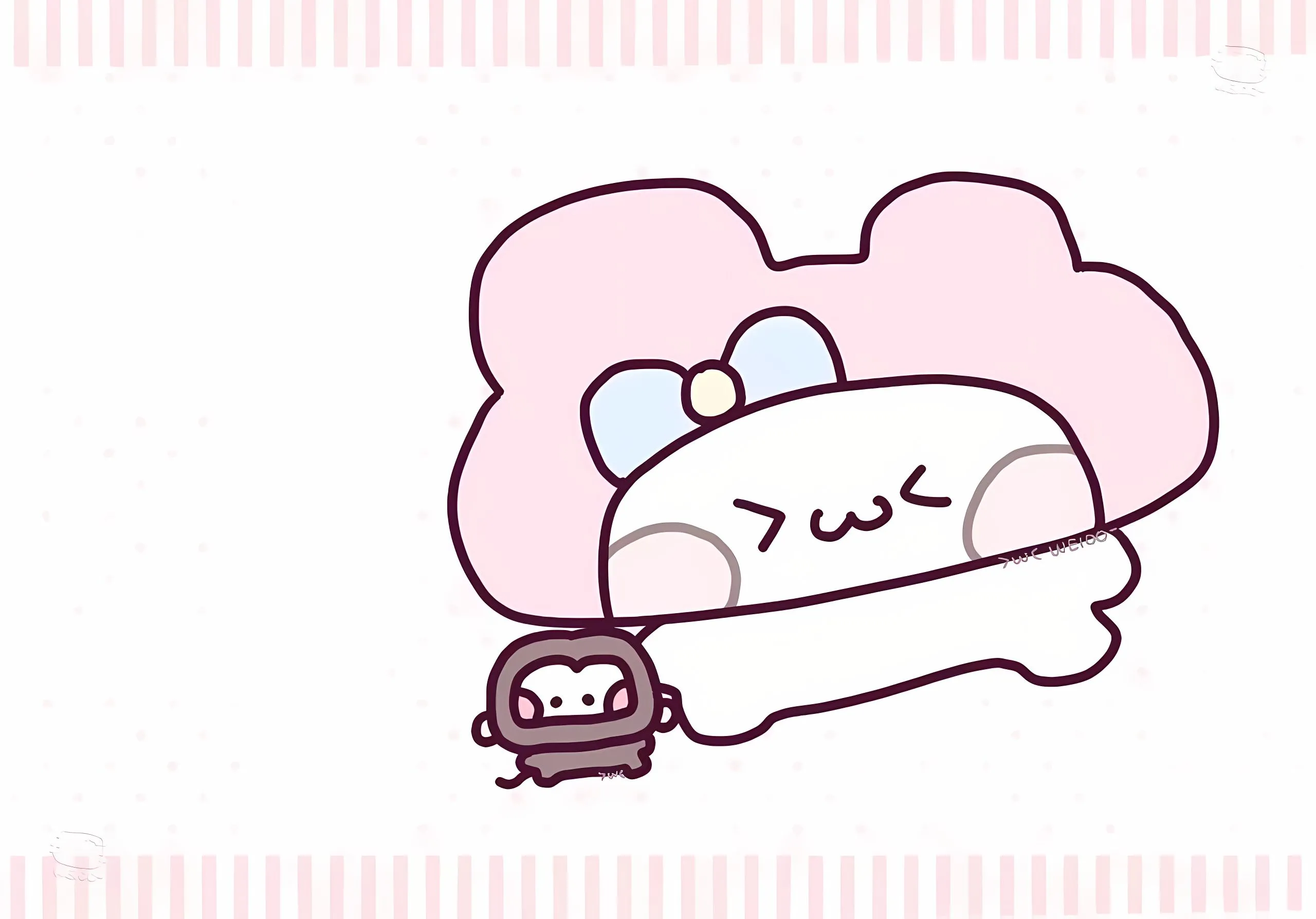 动漫 卡通 三丽鸥 美乐蒂 粉色系 少女心 壁纸预览