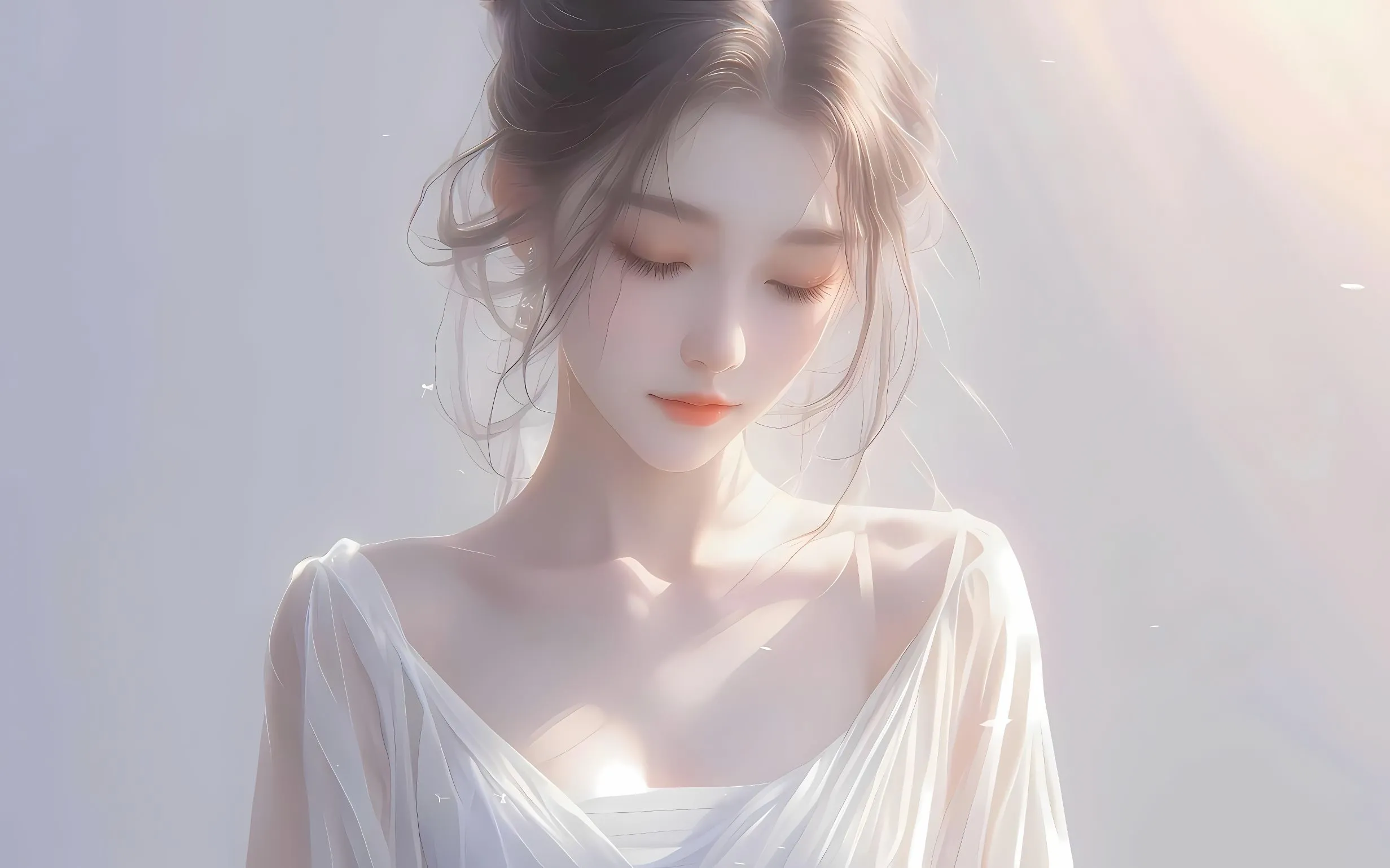 动漫 女神 清纯少女 壁纸预览