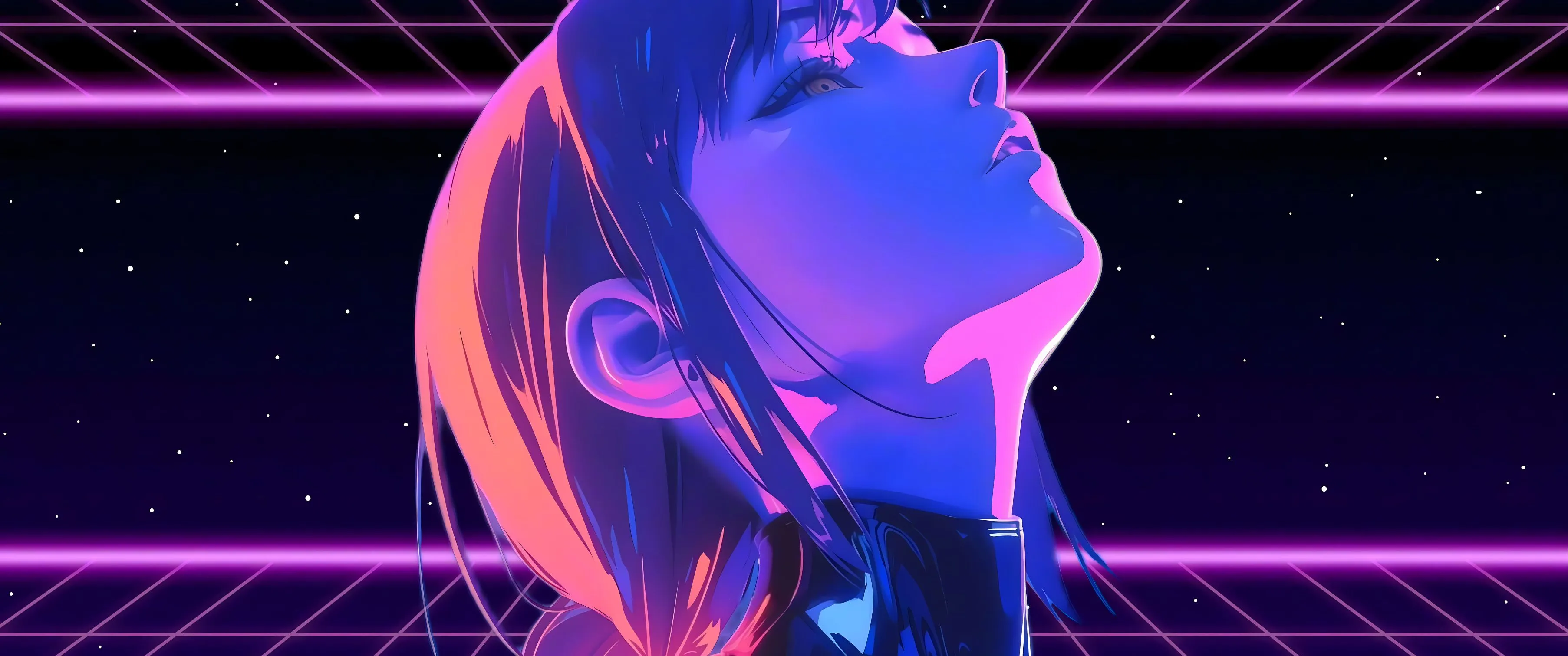动漫 赛博朋克 动漫少女 壁纸预览