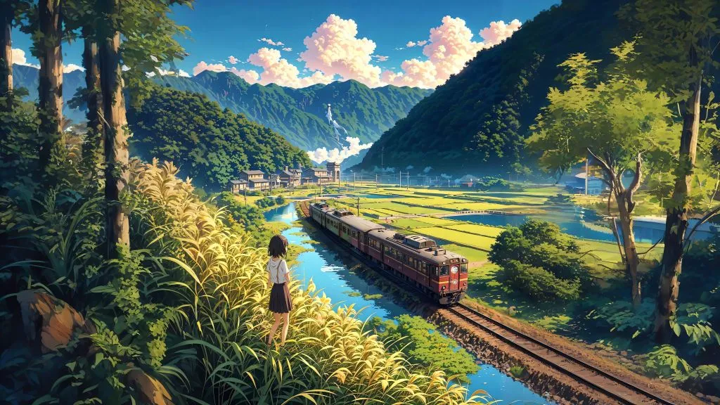 动漫 治愈 动漫场景 壁纸预览