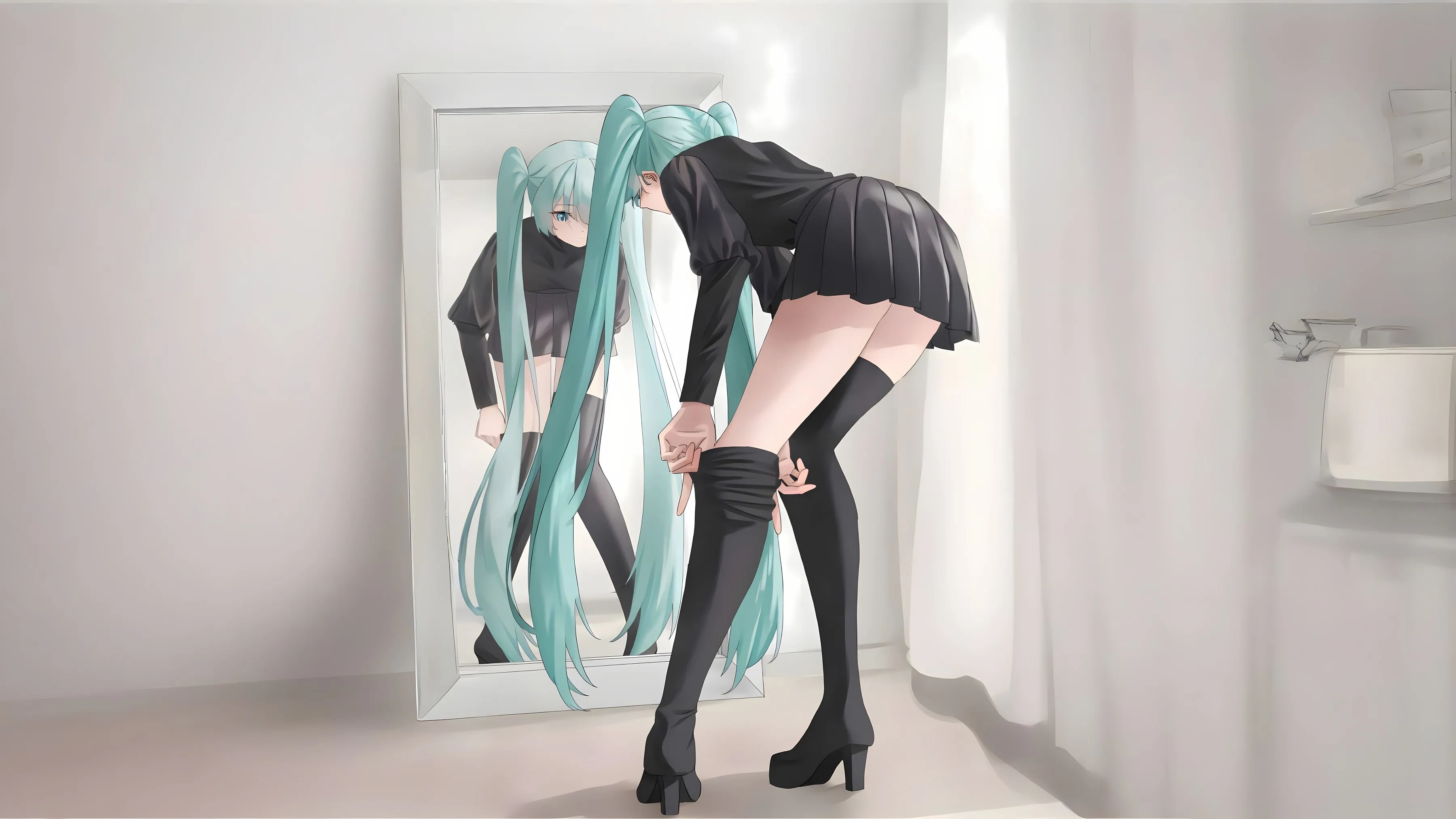 动漫 动漫少女 初音未来 壁纸预览
