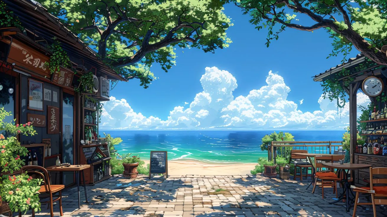 动漫 治愈 动漫场景 壁纸预览