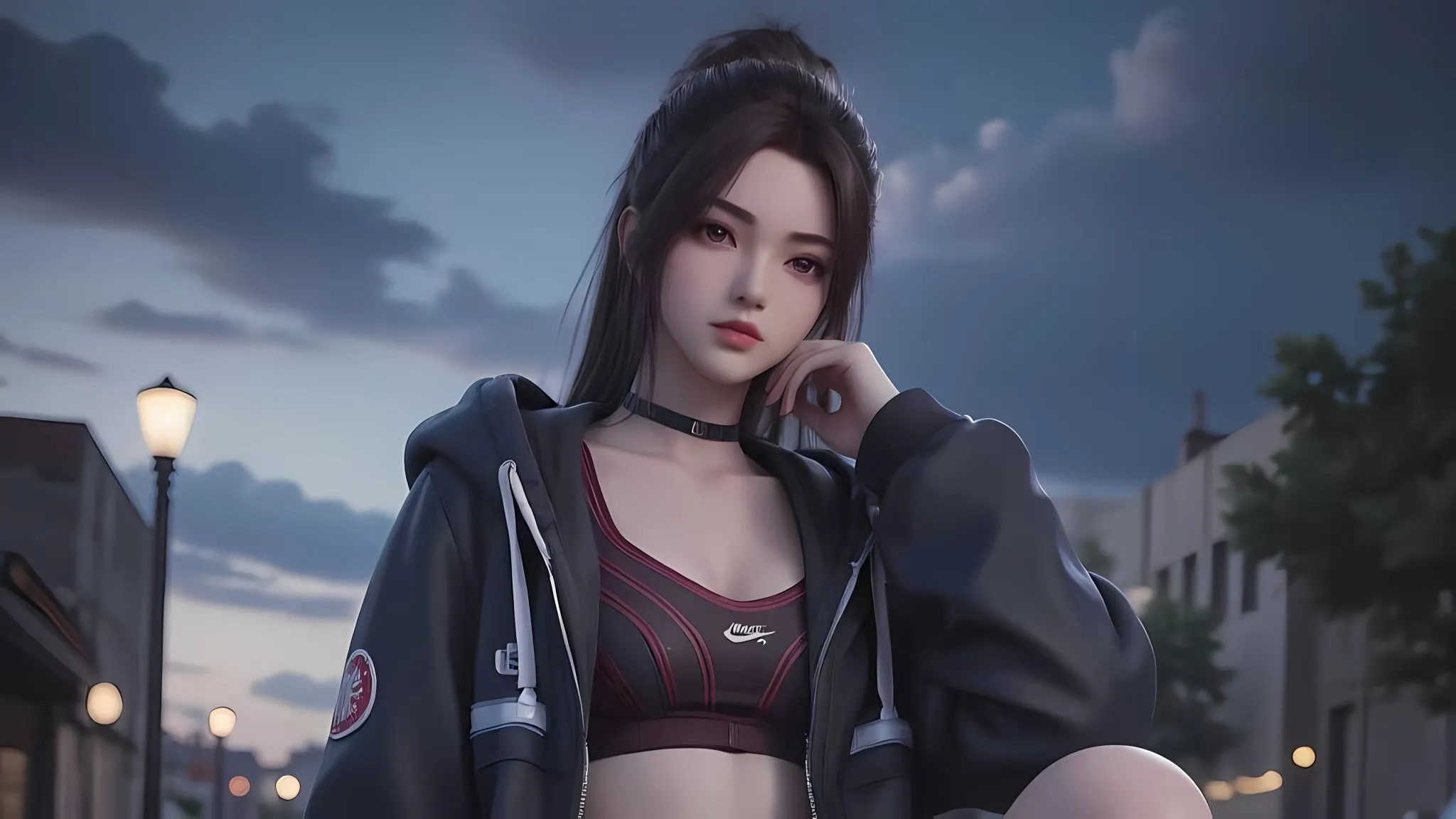 动漫 斩神 红樱 动漫少女 壁纸预览