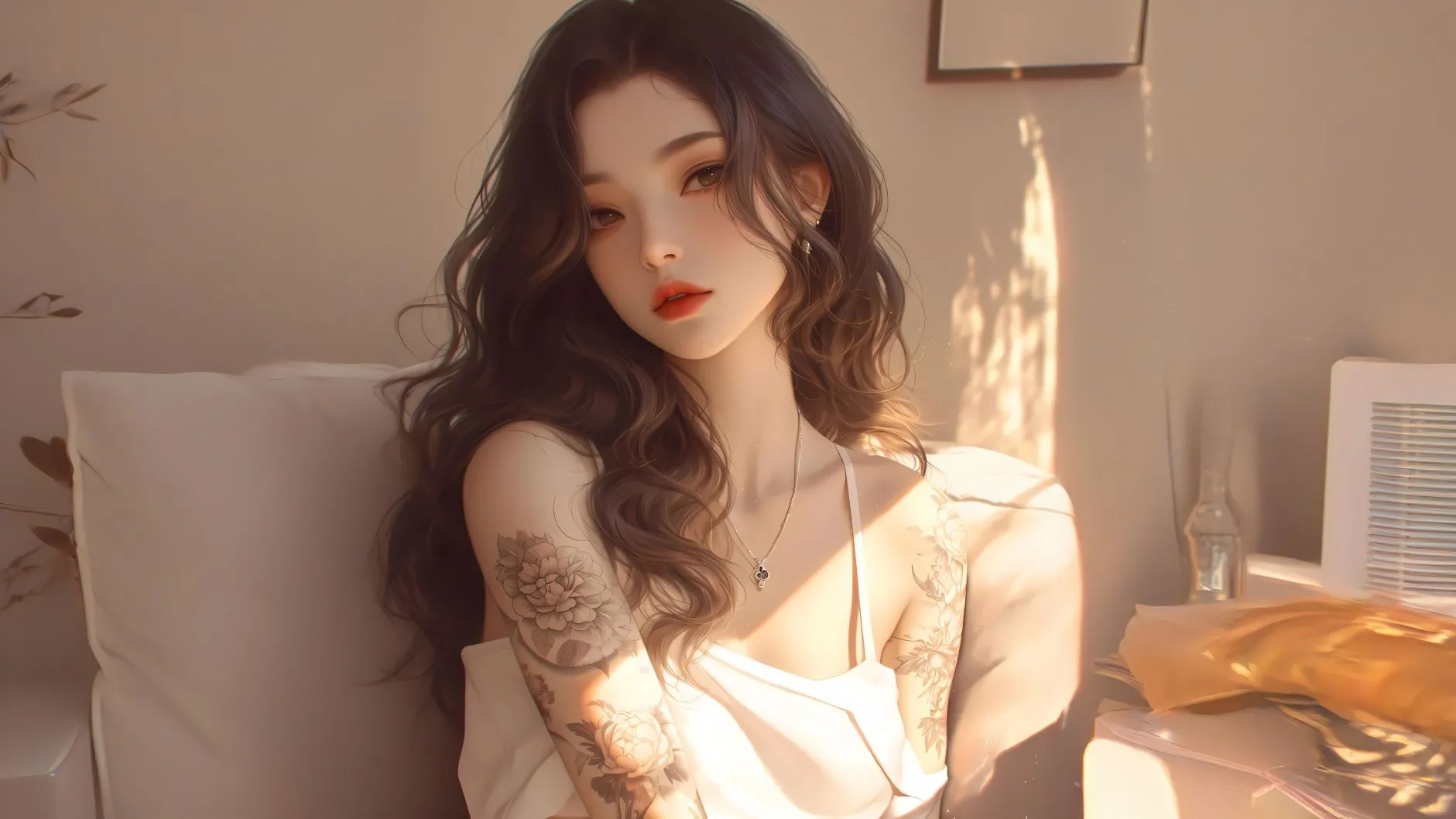 动漫 动漫少女 优雅 气质 壁纸预览